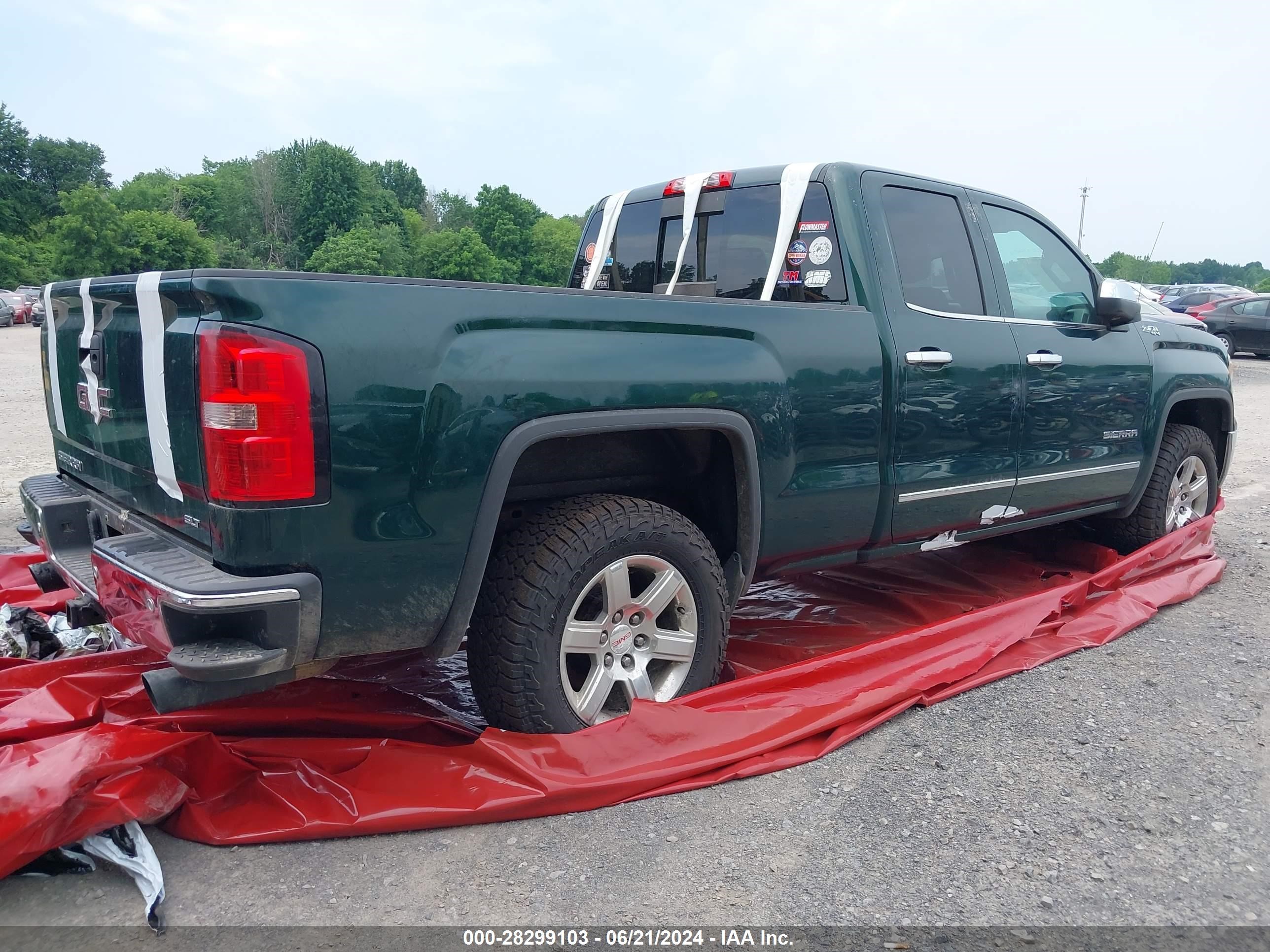 2015 GMC Sierra 1500 Slt vin: 1GTV2VEC7FZ365683