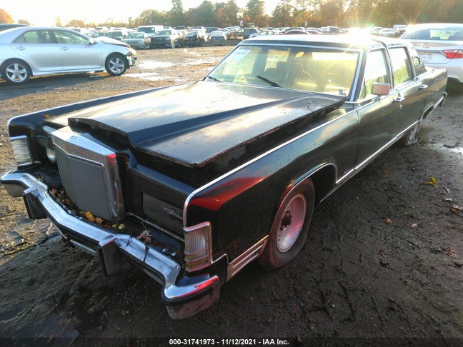 1979 LINCOLN CONTINENTAL VIN: 0000009Y82S642597