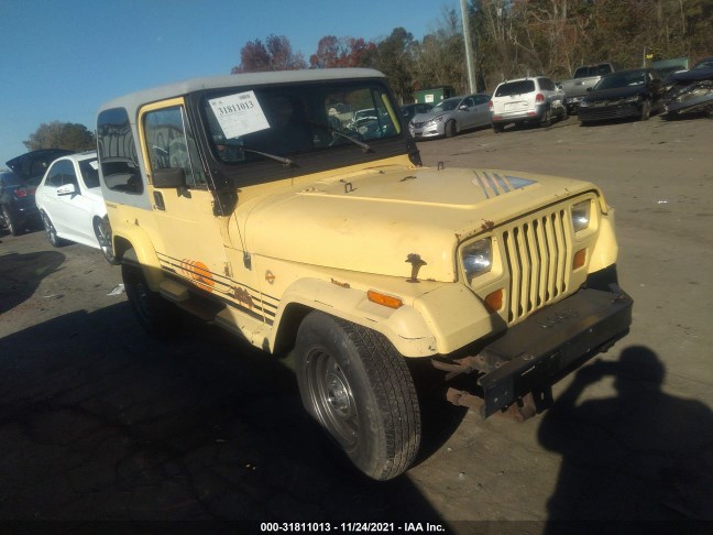 1989 JEEP WRANGLER / YJ ✔️2J4FY39T3KJ118045 For Sale, Used, Salvage Cars  Auction