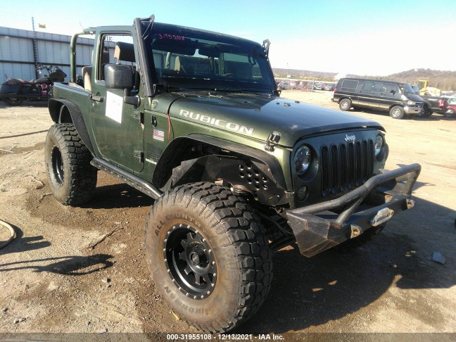 2007 JEEP WRANGLER ✔️1J4FA24177L153581 For Sale, Used, Salvage Cars Auction