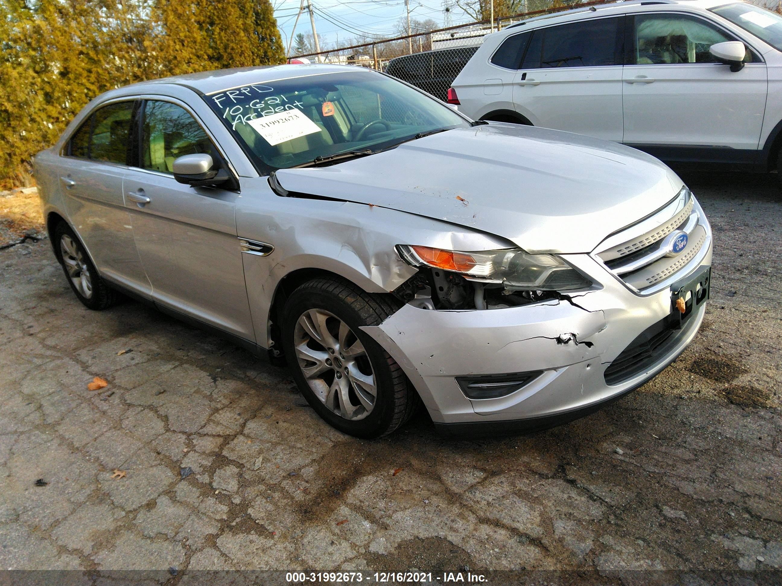 2012 Ford Taurus Sel vin: 1FAHP2HW6CG103329