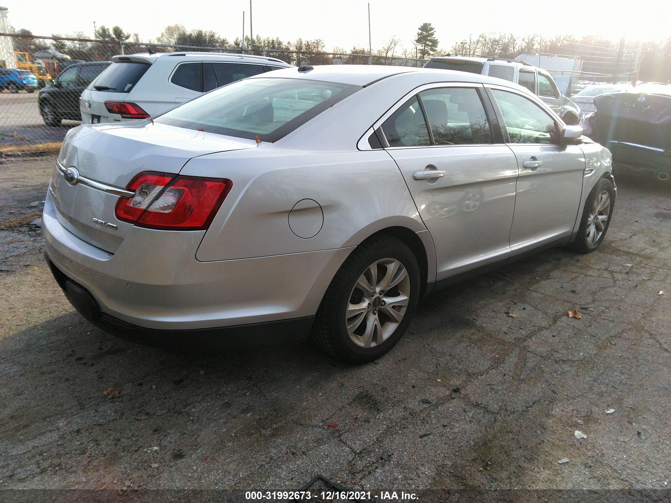 2012 Ford Taurus Sel vin: 1FAHP2HW6CG103329