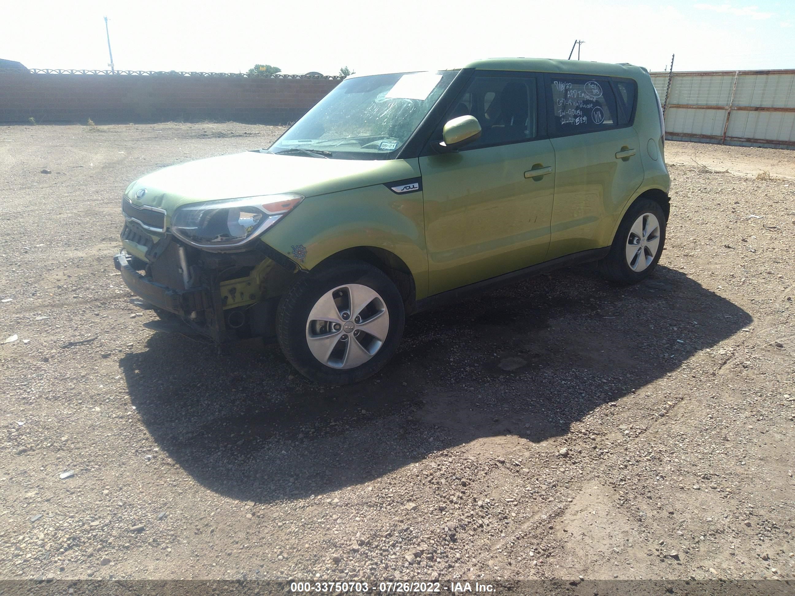 2015 Kia Soul vin: KNDJN2A22F7775837