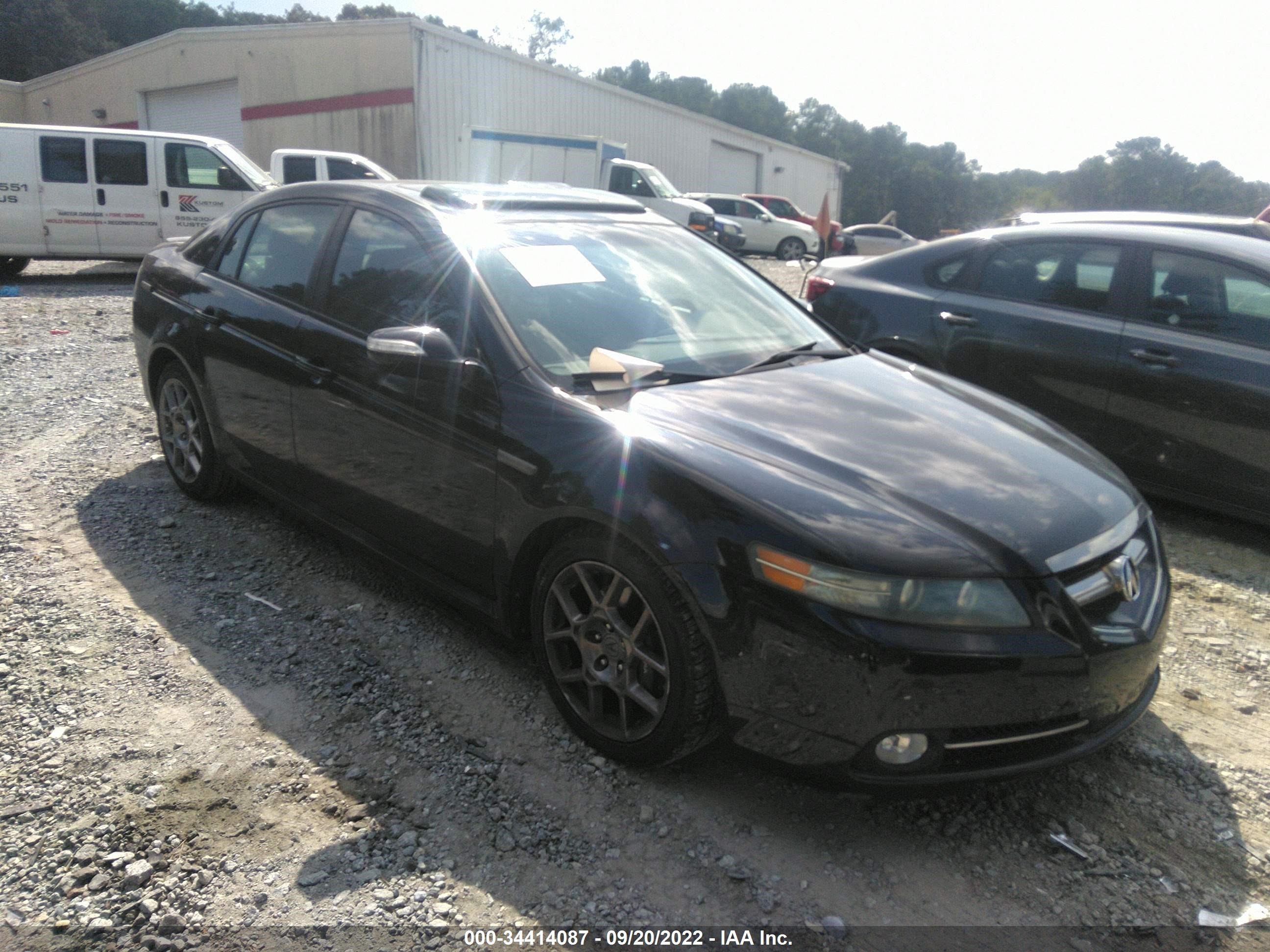 2007 ACURA TL TYPE-S VIN: 19UUA76537A048110
