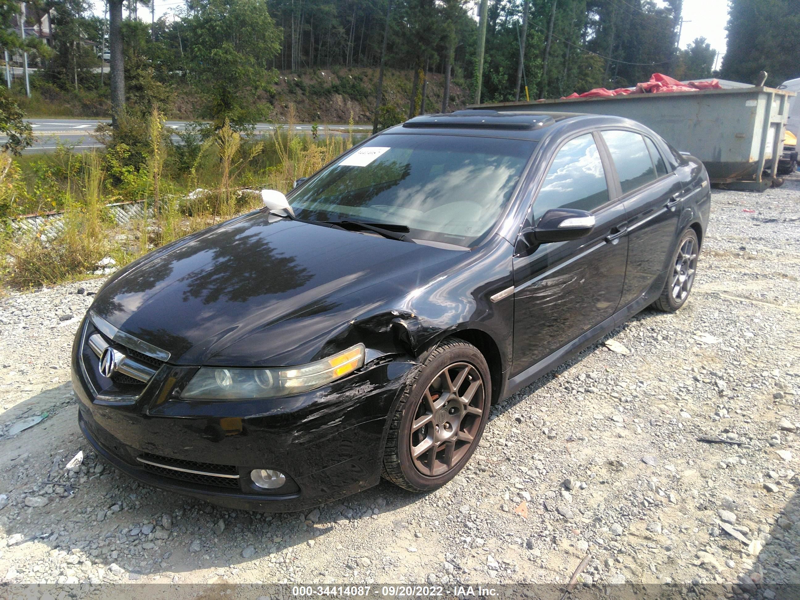 2007 ACURA TL TYPE-S VIN: 19UUA76537A048110