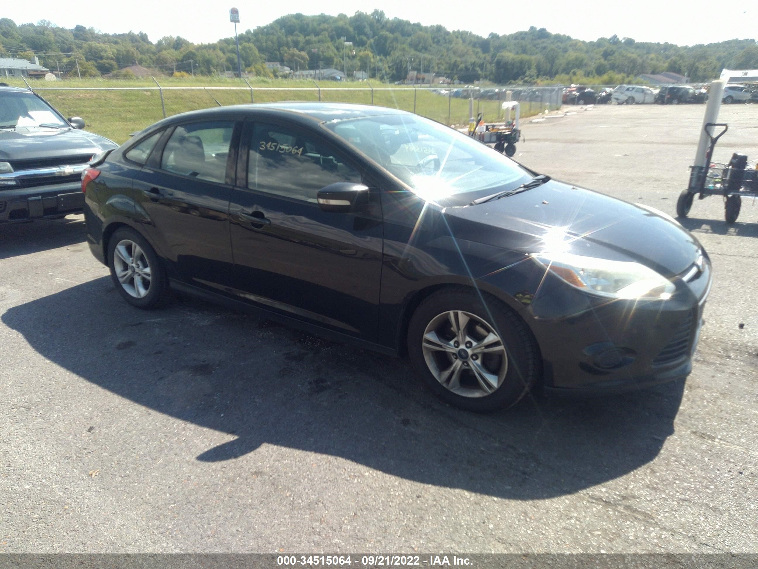 2014 Ford Focus Se vin: 1FADP3F20EL154453