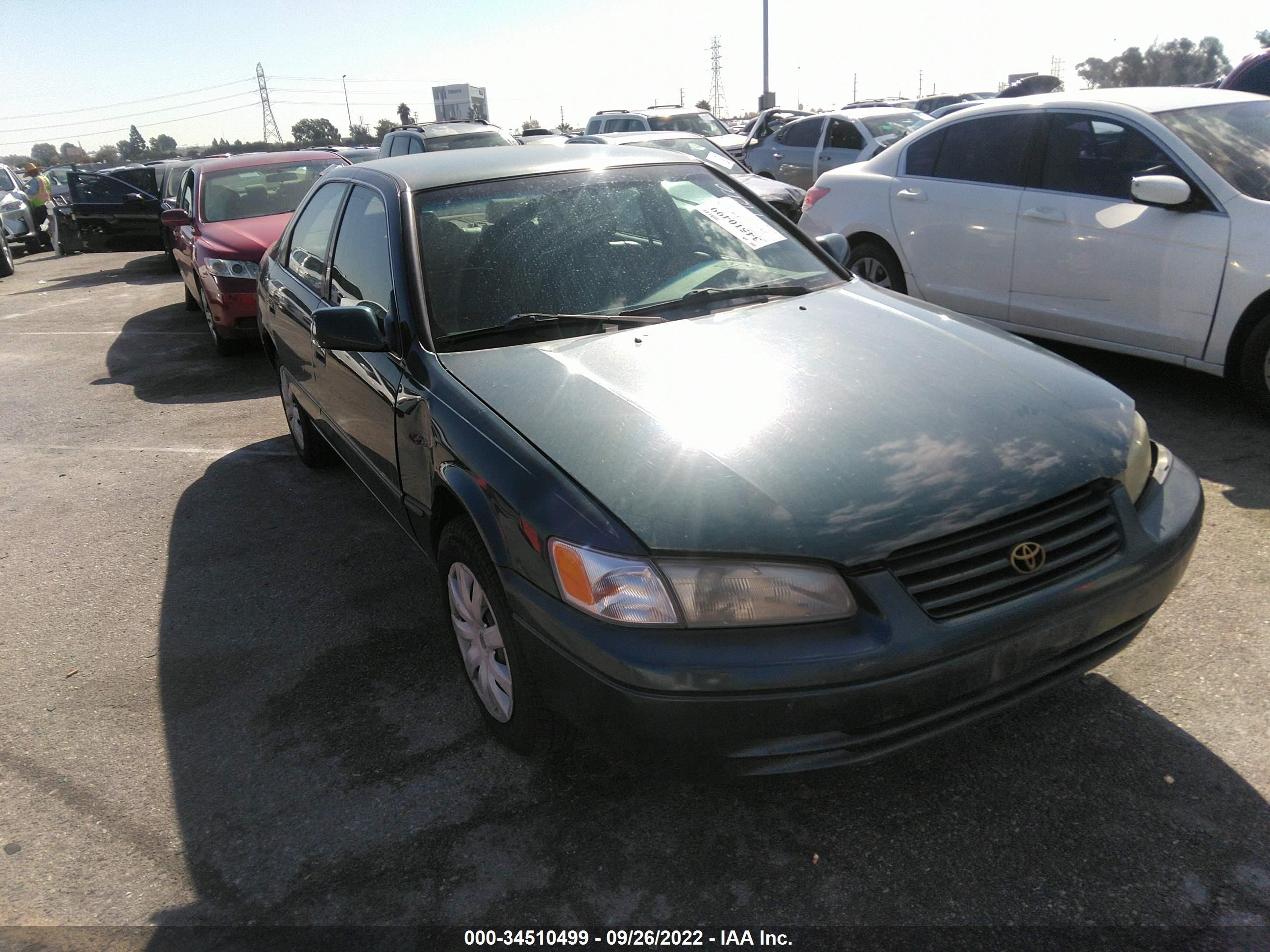 1998 TOYOTA CAMRY LE/XLE/CE VIN: JT2BF22KXW0123940
