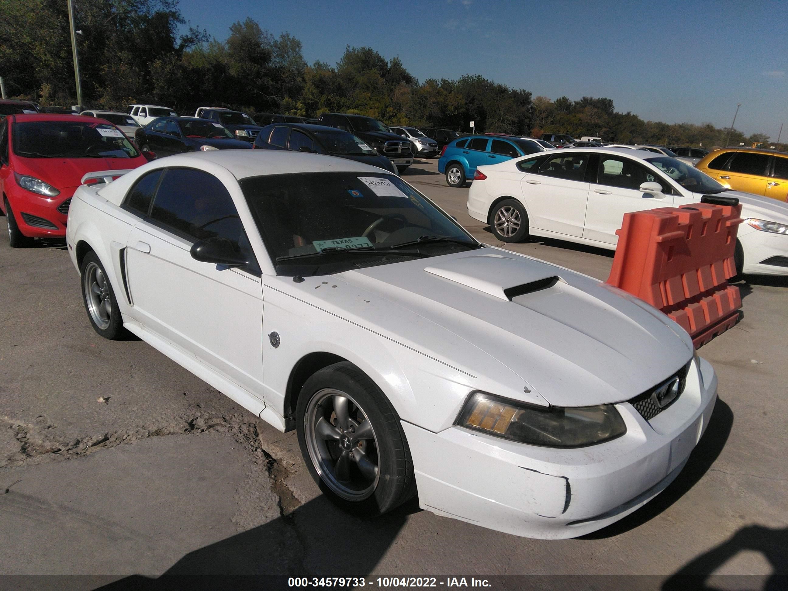 2004 FORD MUSTANG GT VIN: 1FAFP42X24F129728