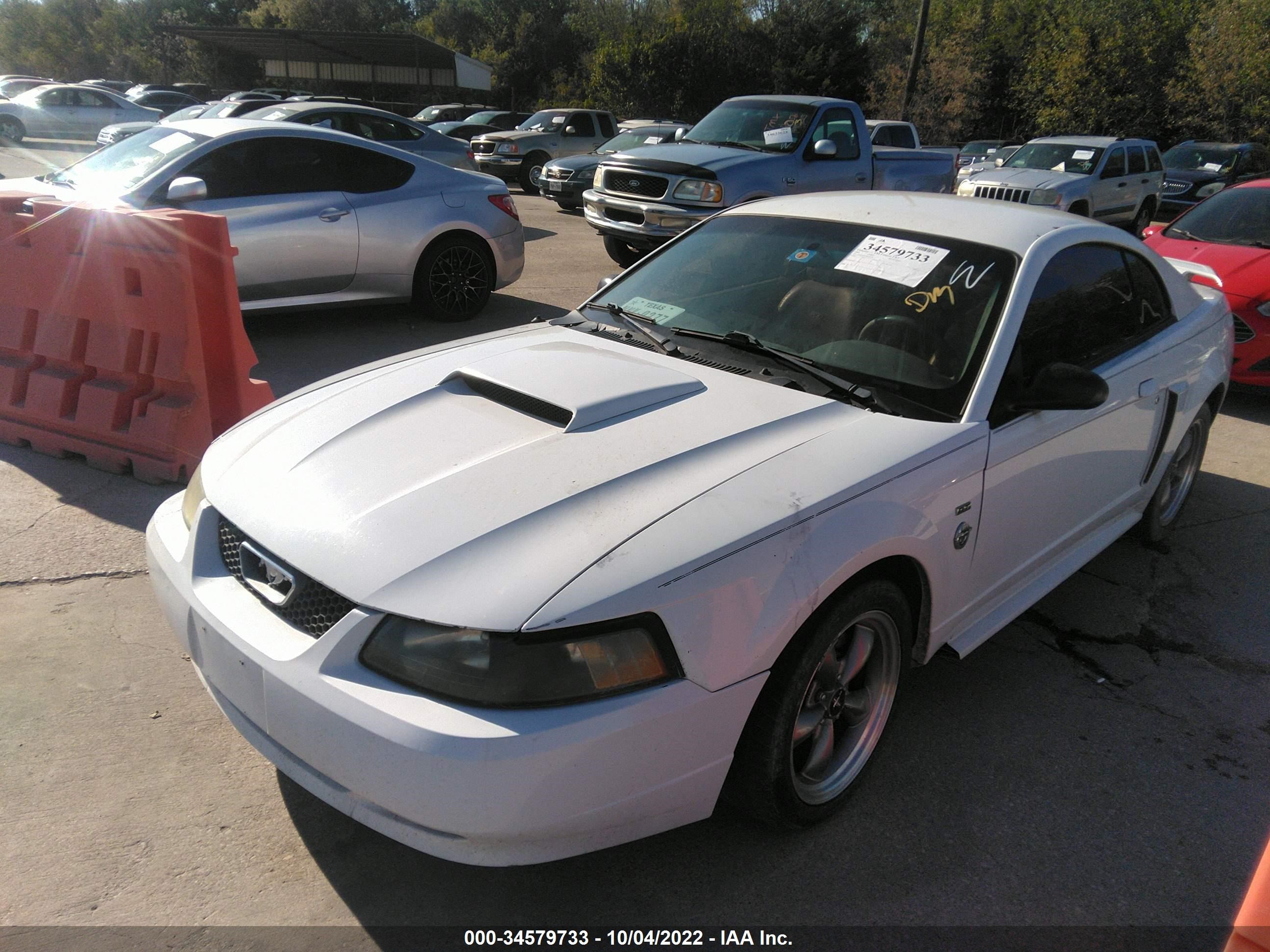 2004 FORD MUSTANG GT VIN: 1FAFP42X24F129728
