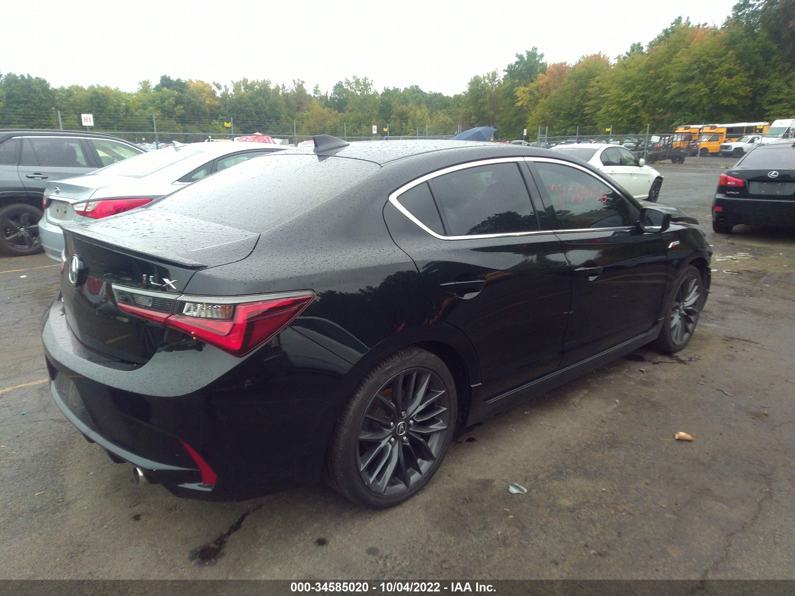 2021 ACURA ILX PACKAGE VIN: 19UDE2F82MA006797