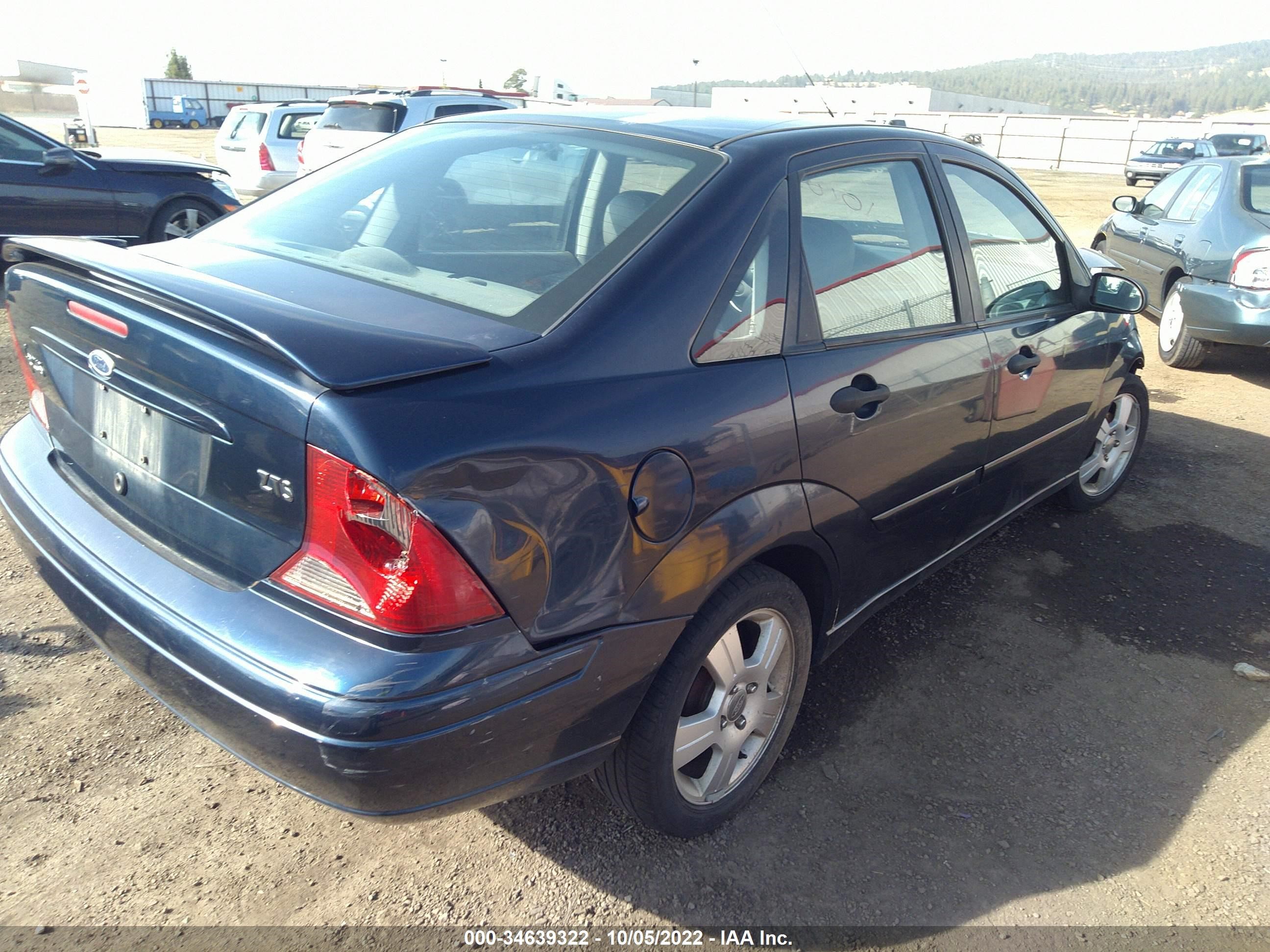 2003 FORD FOCUS ZTS VIN: 1FAFP38353W189631