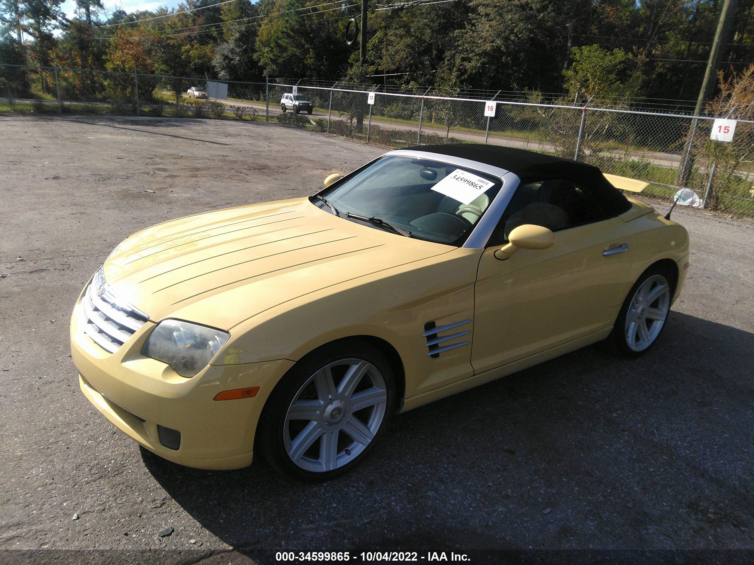 2005 CHRYSLER CROSSFIRE LIMITED VIN: 1C3AN65L65X039156
