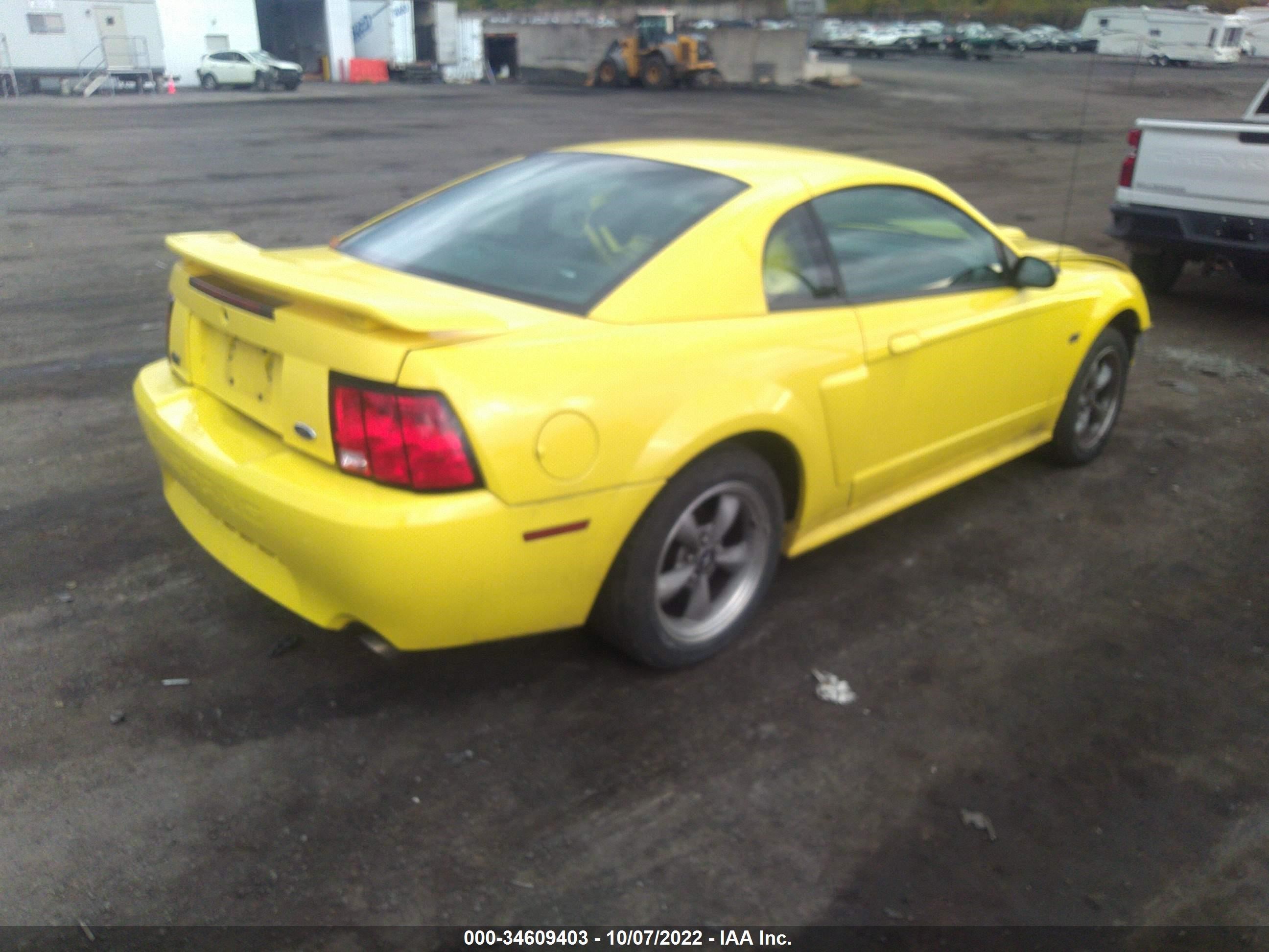 2002 FORD MUSTANG GT VIN: 1FAFP42X82F191647