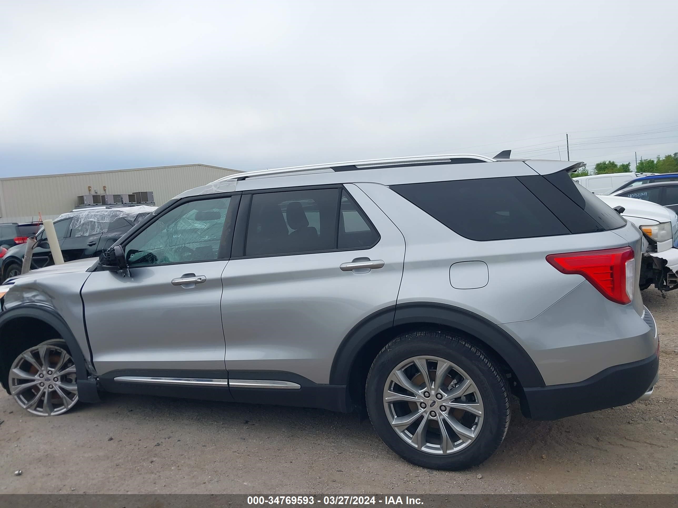 2022 Ford Explorer Limited vin: 1FMSK7FH8NGA52446