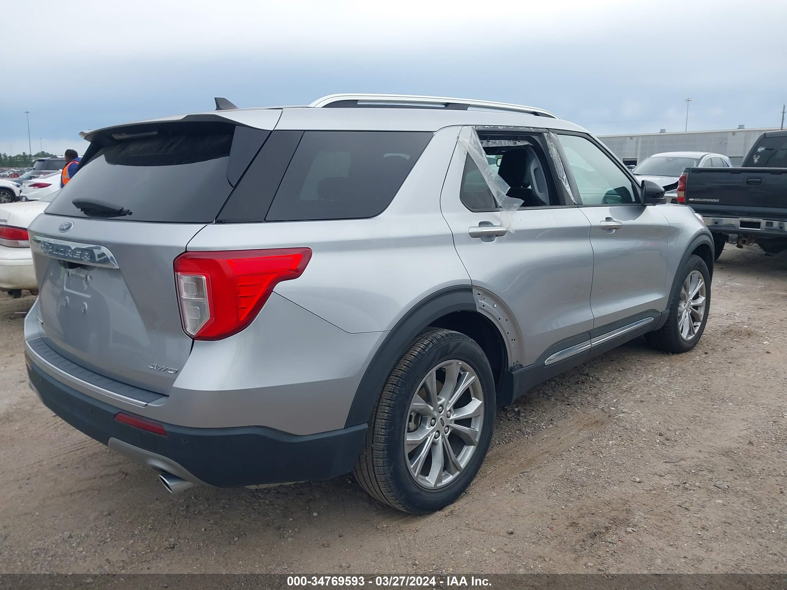 2022 Ford Explorer Limited vin: 1FMSK7FH8NGA52446