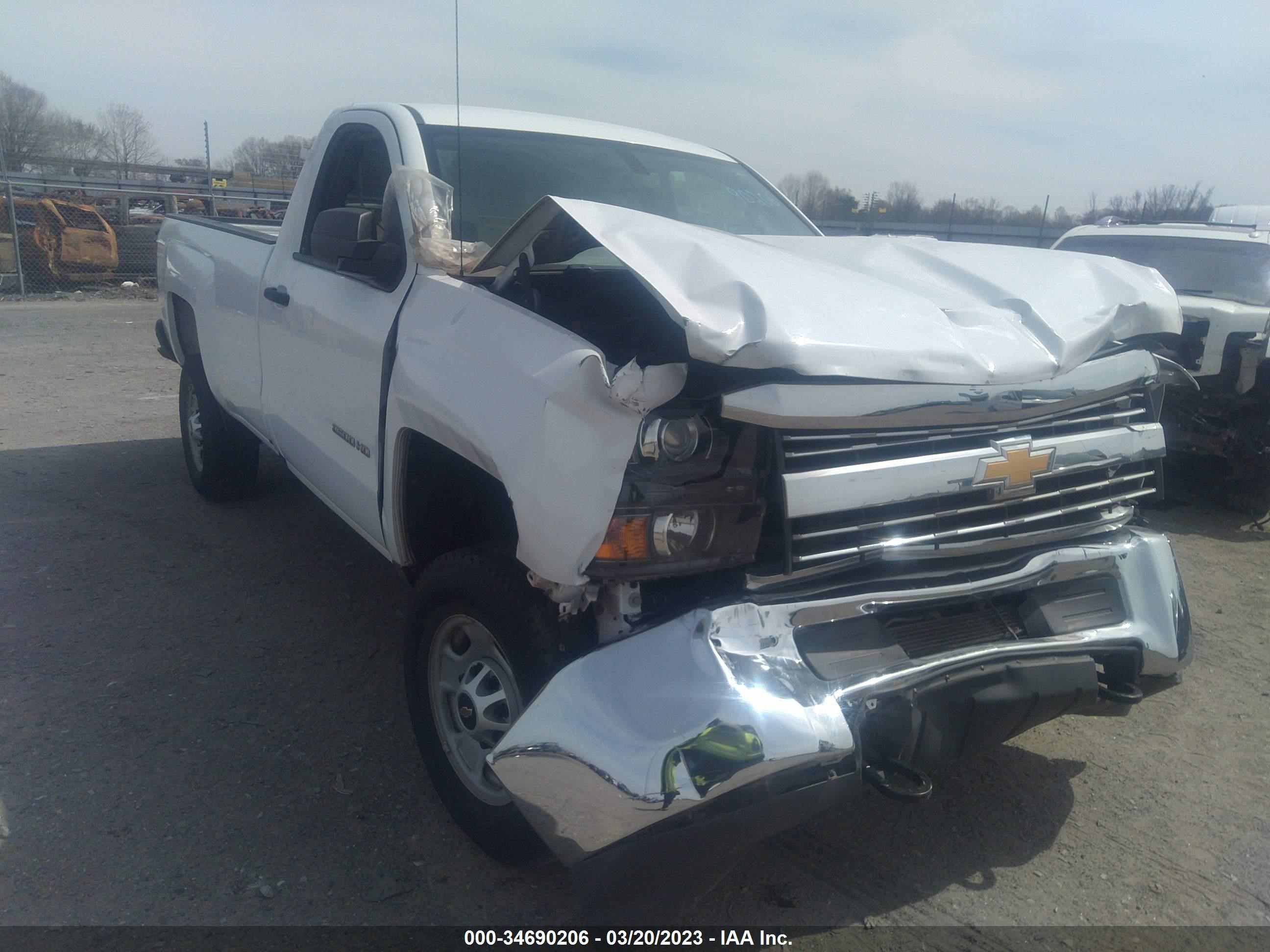 2017 Chevrolet Silverado 2500Hd Wt vin: 1GC0CUEG5HZ368492