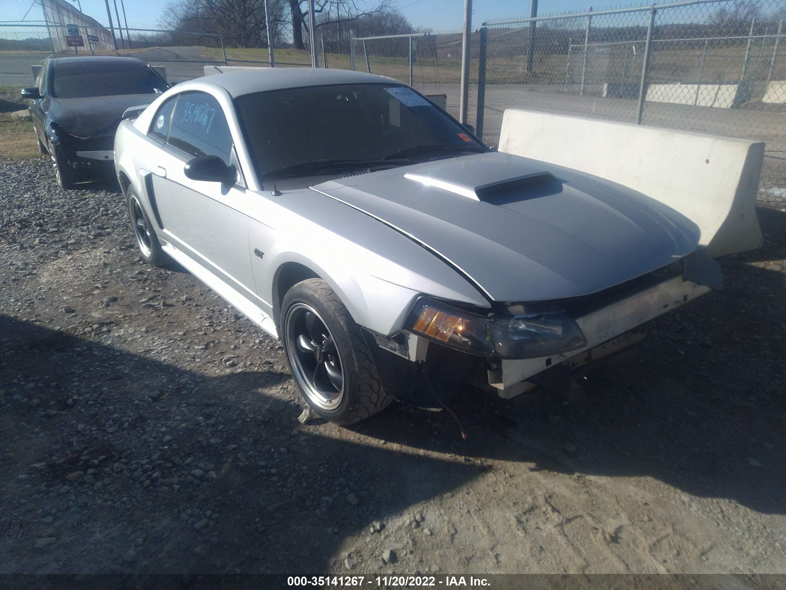 2002 FORD MUSTANG GT VIN: 1FAFP42X92F161606