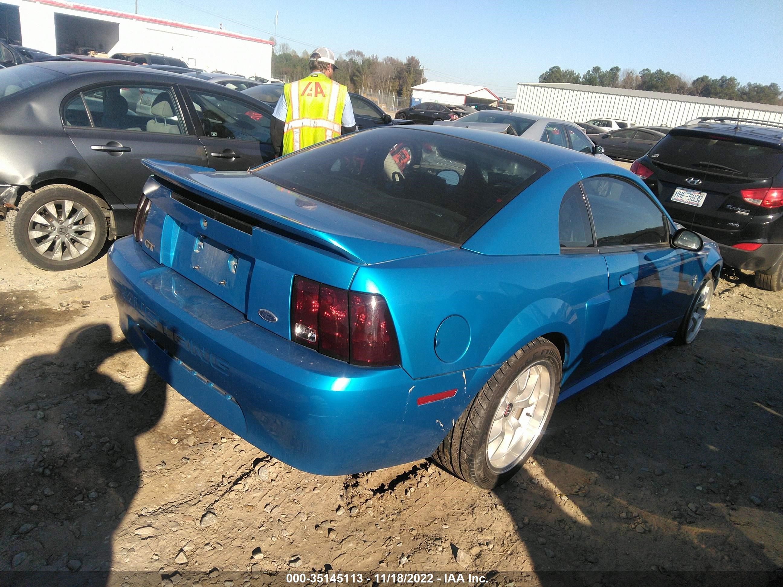 1999 FORD MUSTANG GT VIN: 1FAFP42X5XF126794