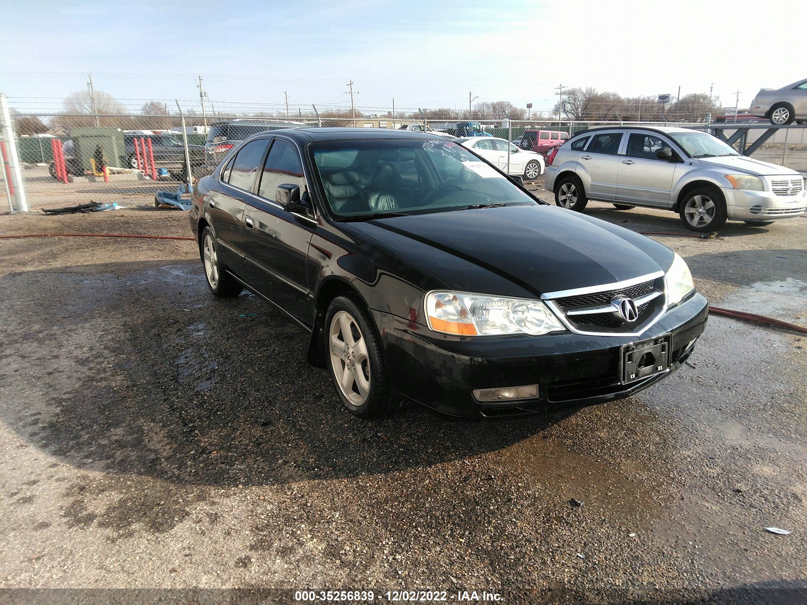 2002 ACURA TL TYPE S VIN: 19UUA56802A012690