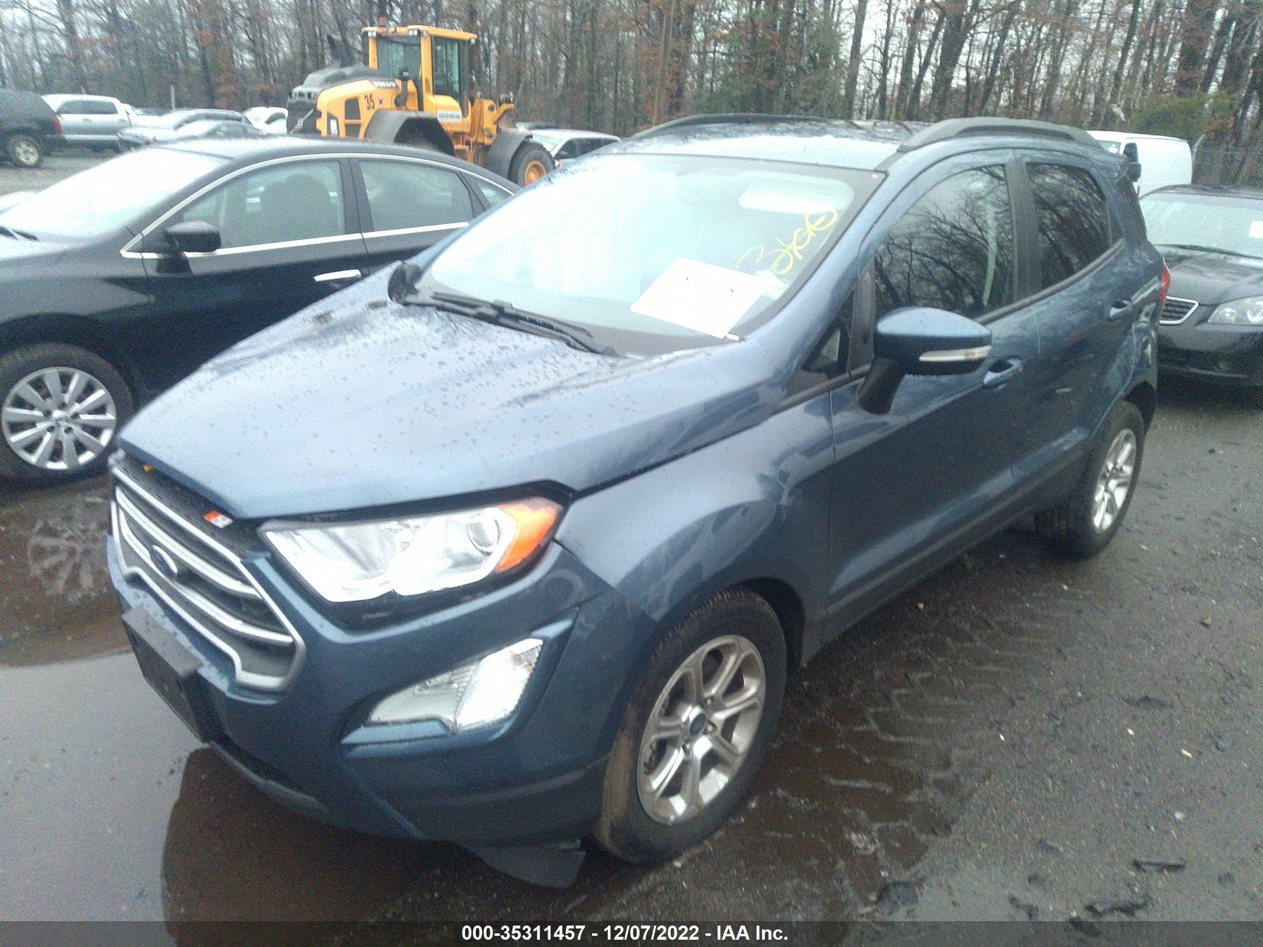 2021 Ford Ecosport Se vin: MAJ3S2GE5MC436826