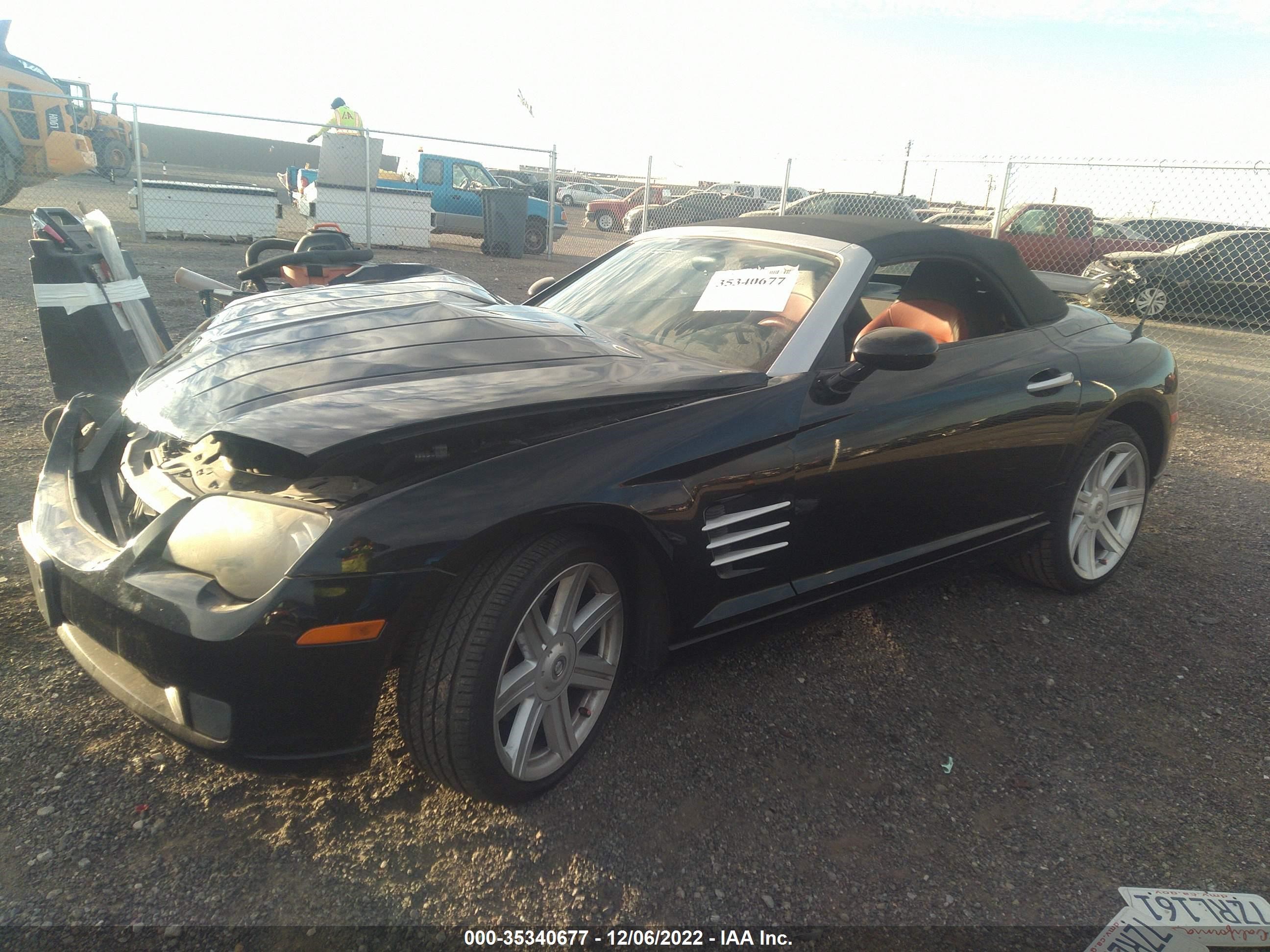 2006 CHRYSLER CROSSFIRE LIMITED VIN: 1C3AN65L36X065196