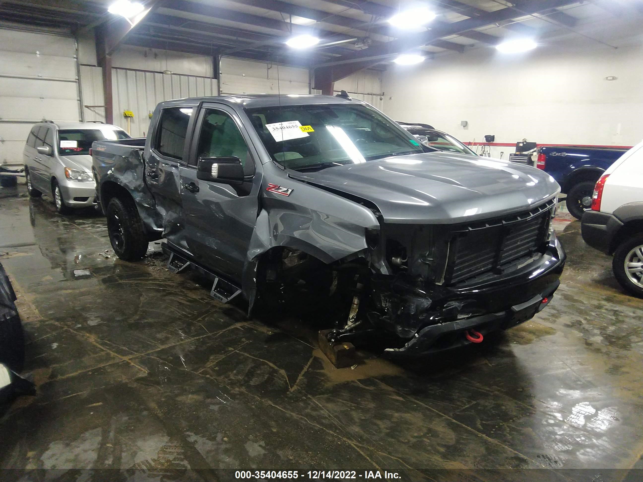 2019 Chevrolet Silverado 1500 Lt Trail Boss vin: 1GCPYFED1KZ381846