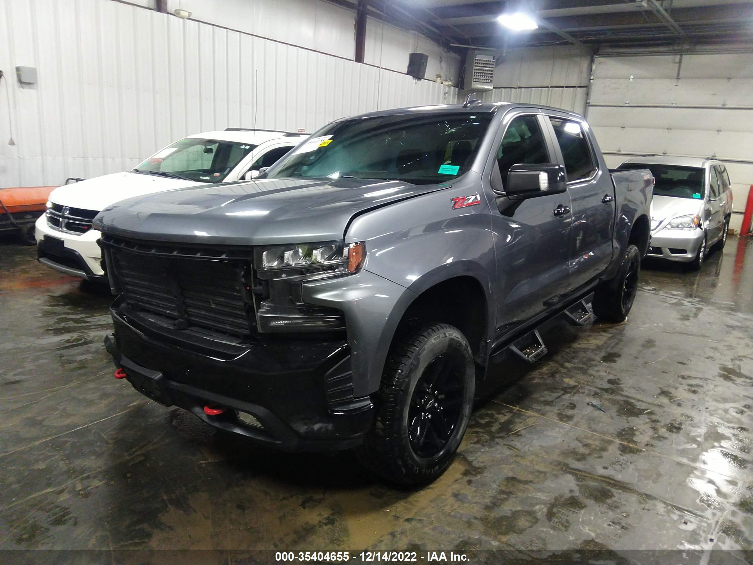 2019 Chevrolet Silverado 1500 Lt Trail Boss vin: 1GCPYFED1KZ381846