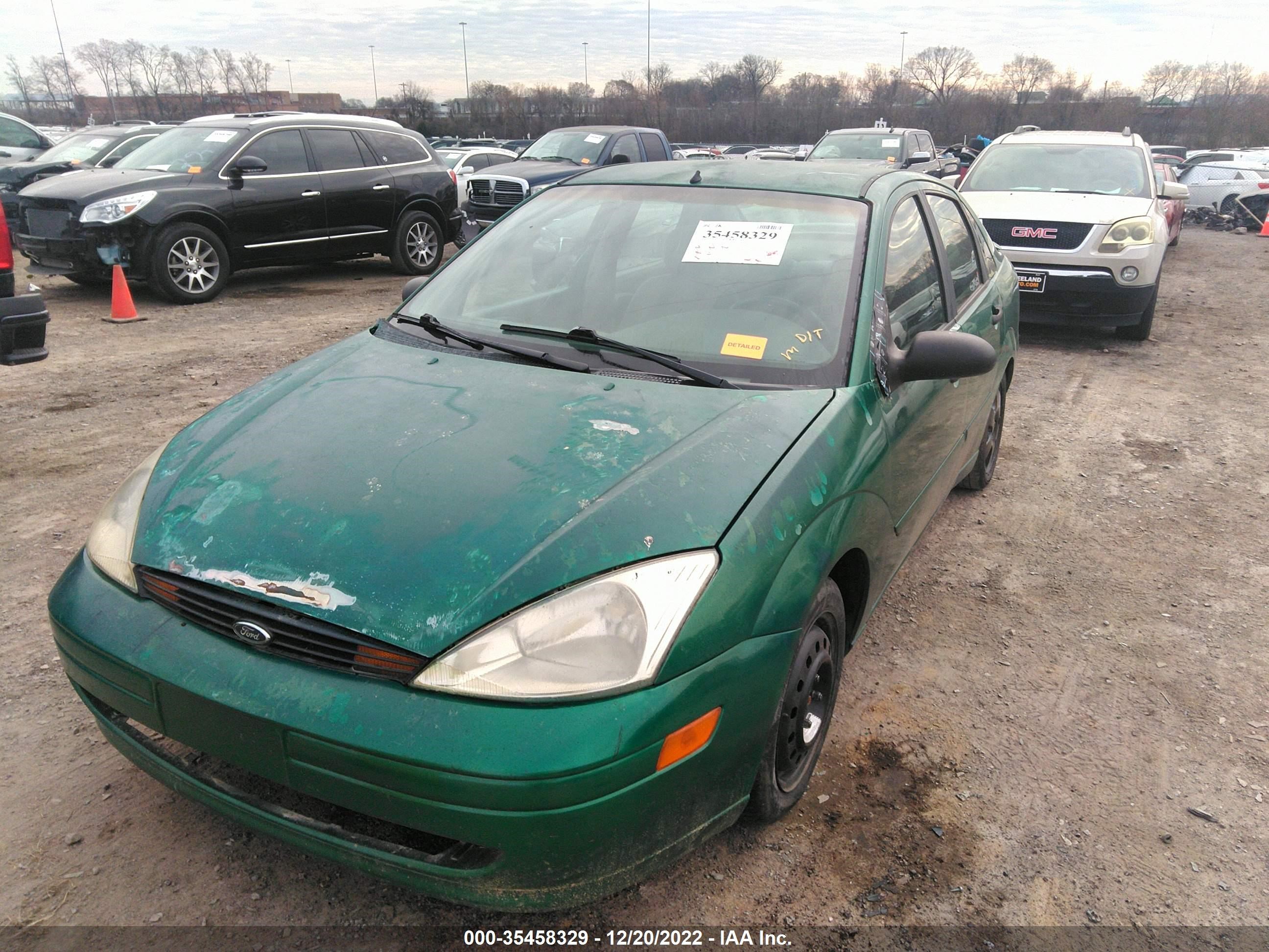 2002 FORD FOCUS ZTS VIN: 1FAFP38312W345162