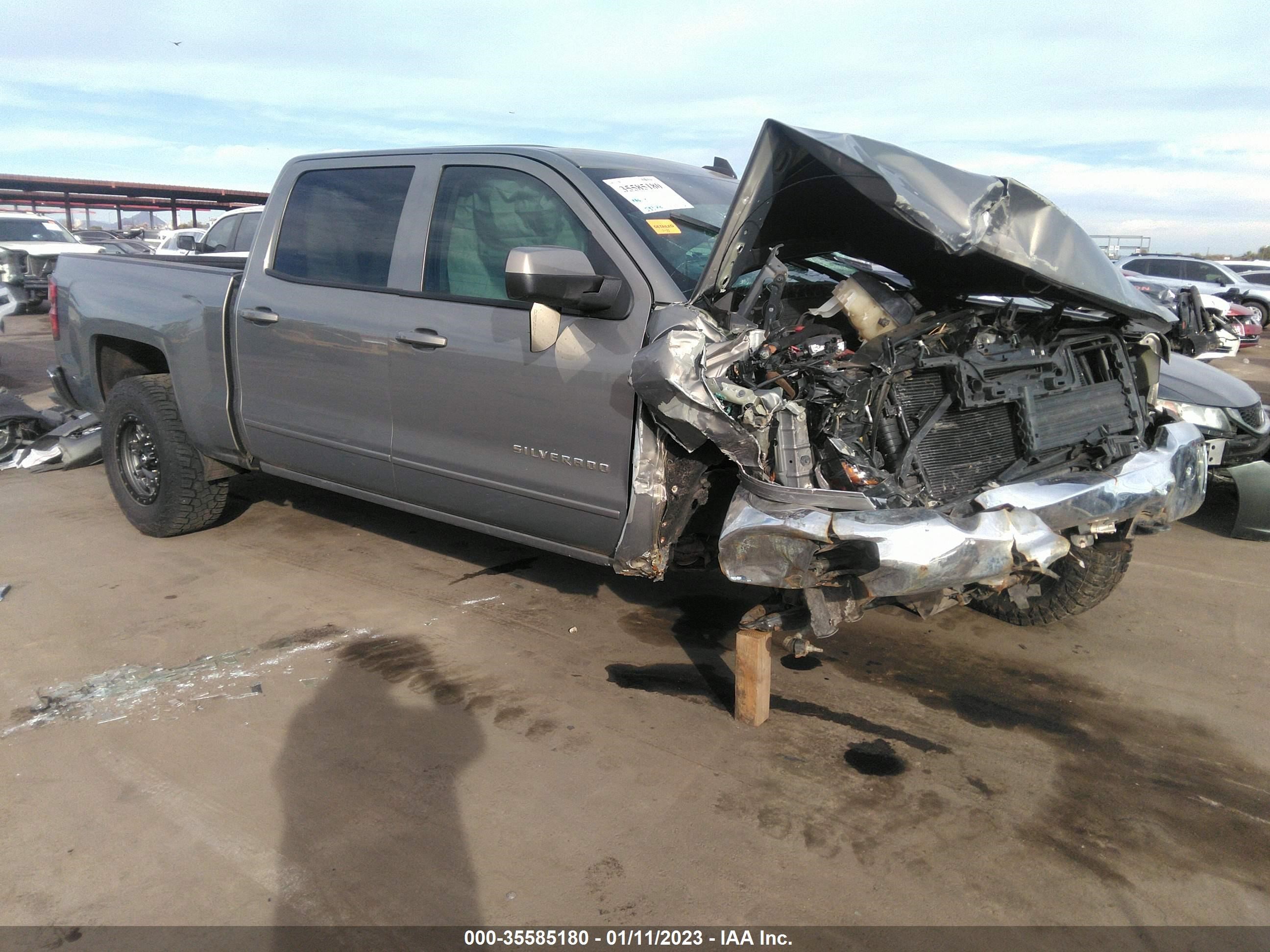 2017 Chevrolet Silverado 1500 1Lt vin: 3GCUKREC0HG172409