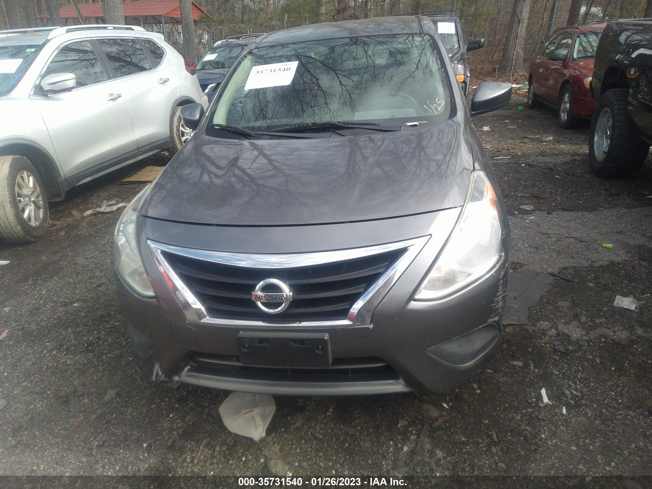 2017 Nissan Versa Sedan S Plus vin: 3N1CN7AP2HL891364