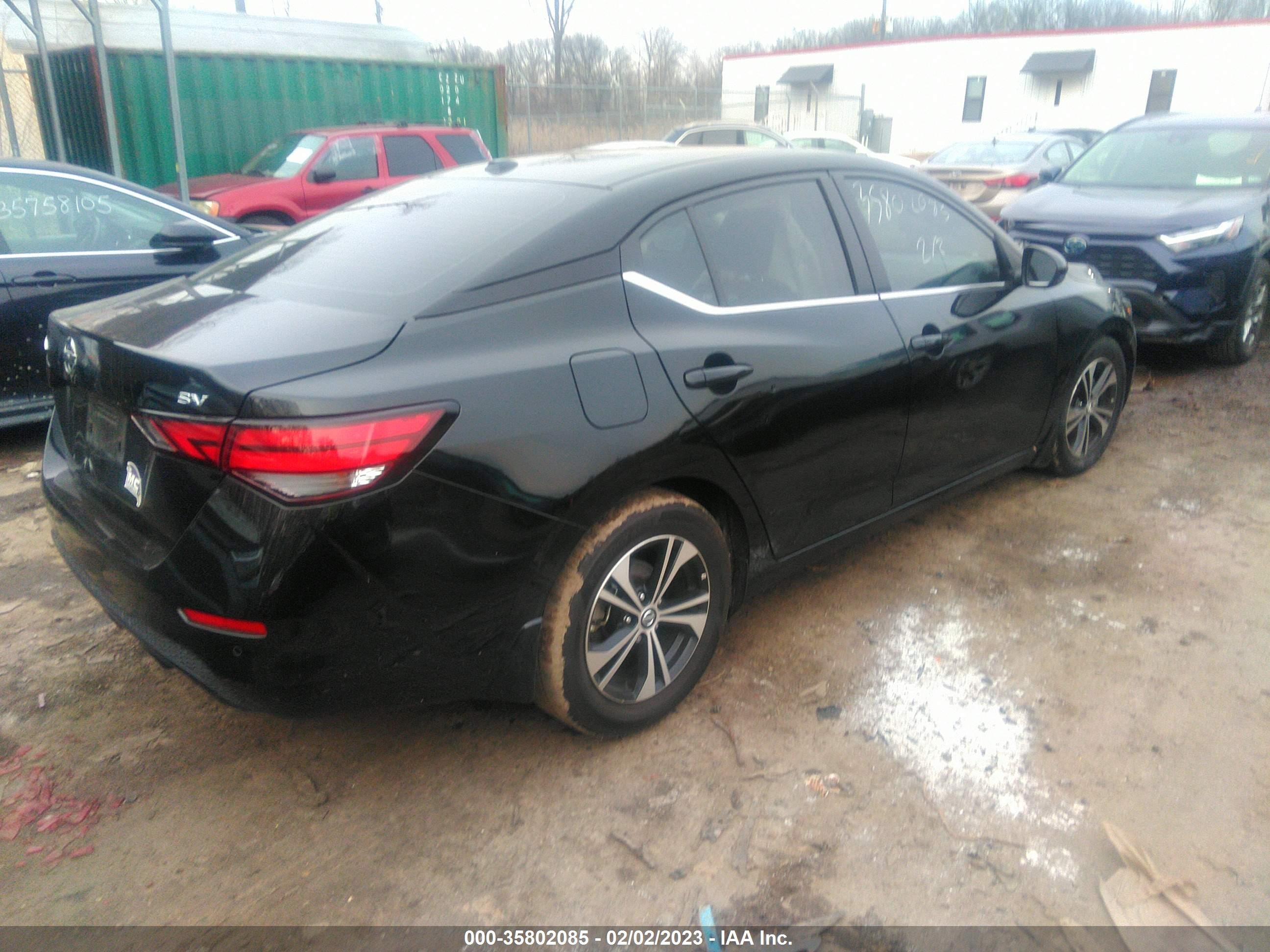 2020 Nissan Sentra Sv Xtronic Cvt vin: 3N1AB8CV6LY257410