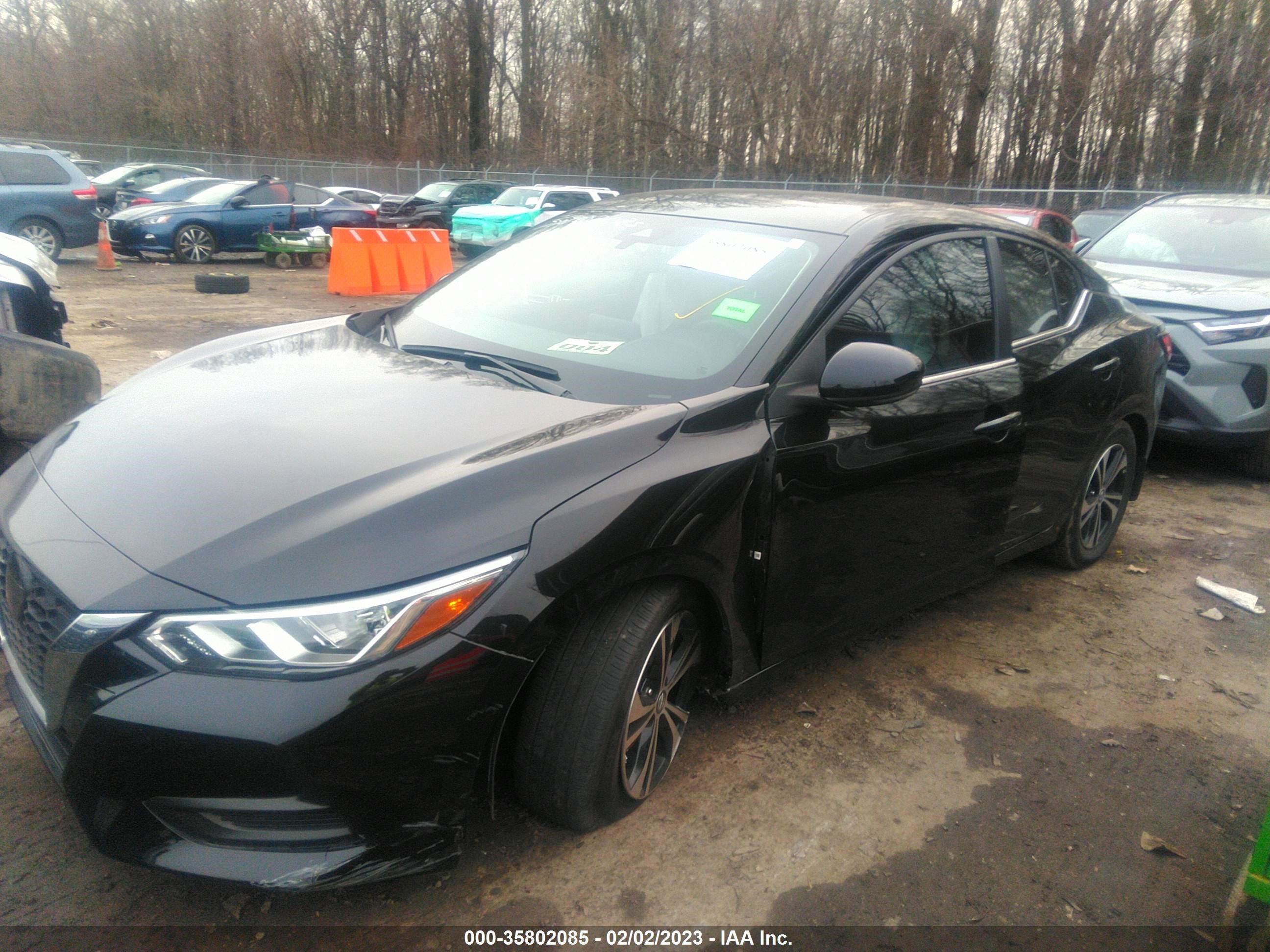 2020 Nissan Sentra Sv Xtronic Cvt vin: 3N1AB8CV6LY257410