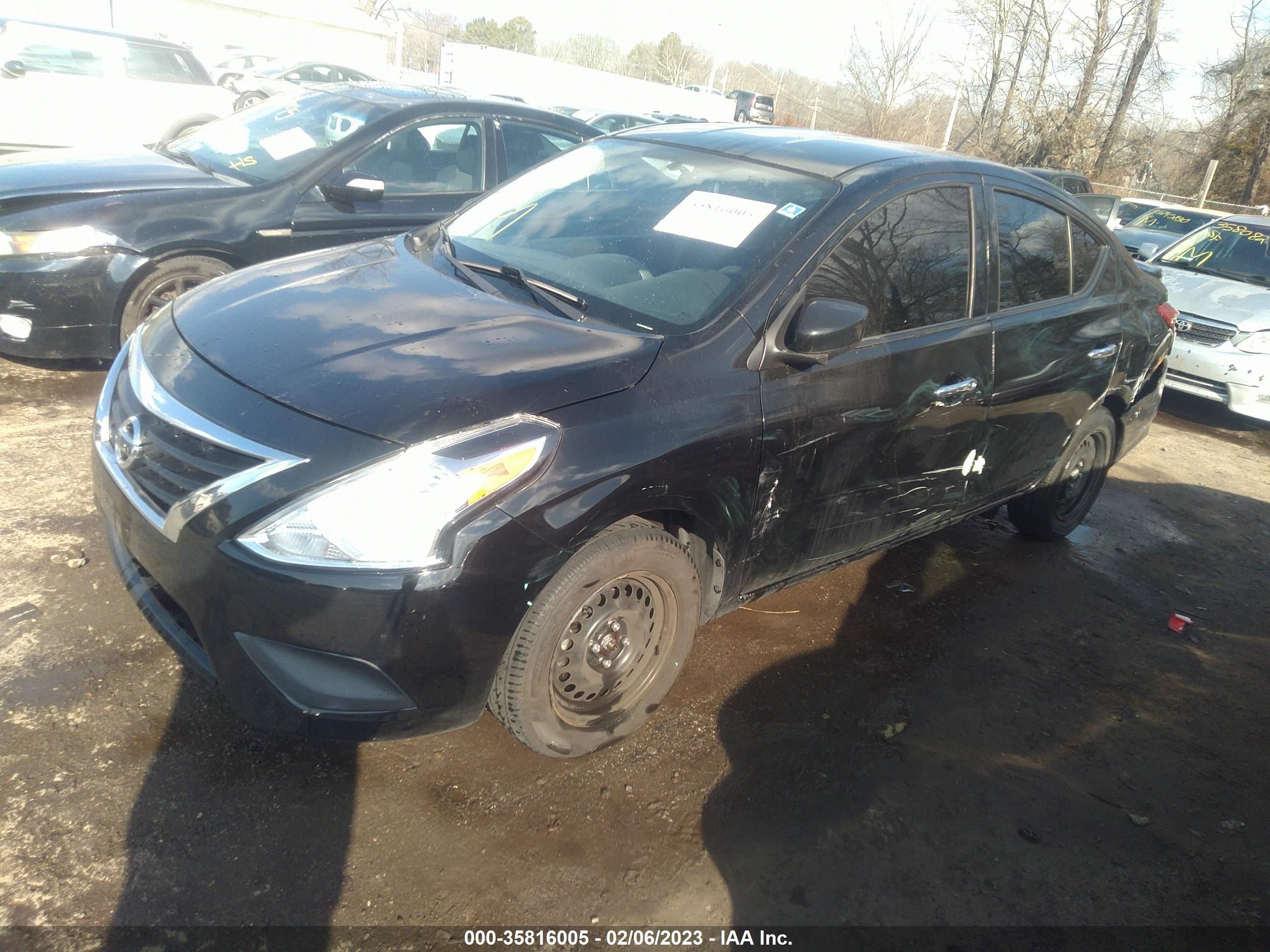 2017 Nissan Versa 1.6 Sv vin: 3N1CN7AP9HL848267