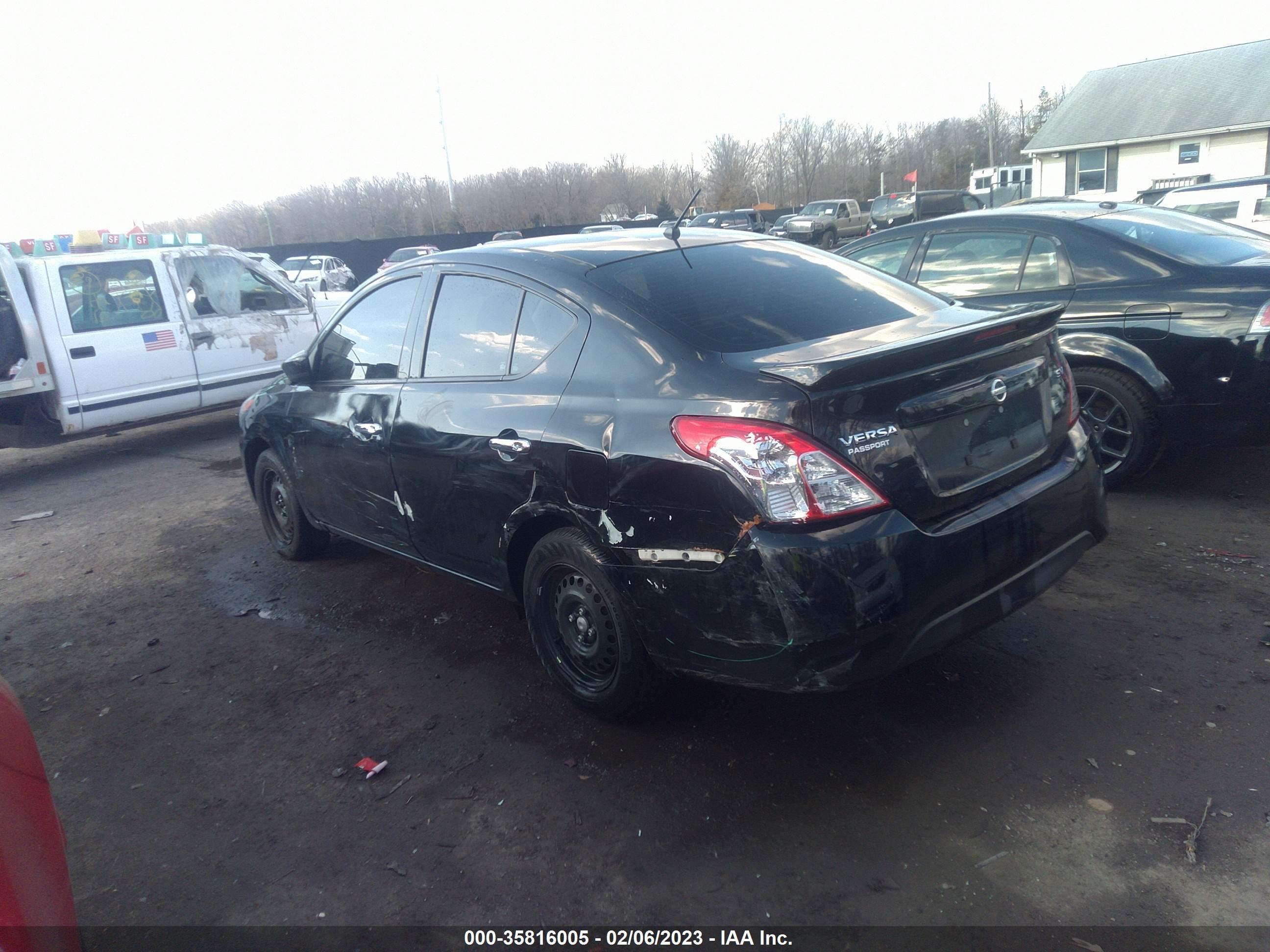 2017 Nissan Versa 1.6 Sv vin: 3N1CN7AP9HL848267