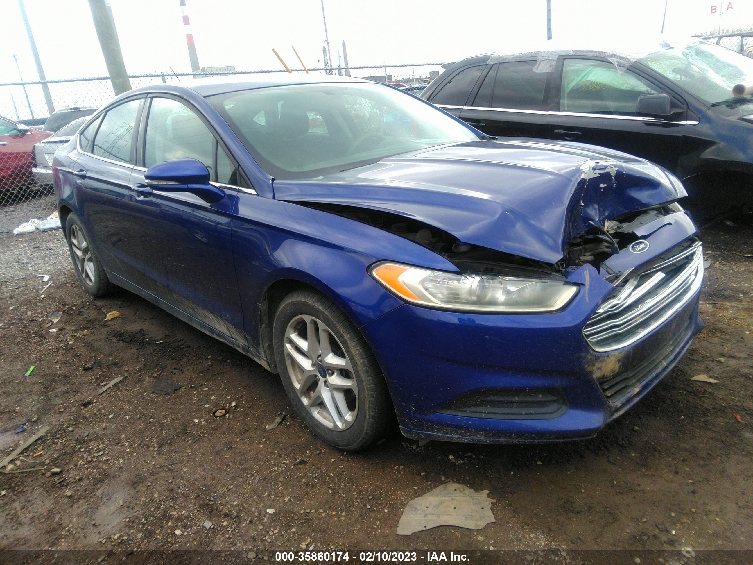 2016 Ford Fusion Se vin: 1FA6P0H75G5108981