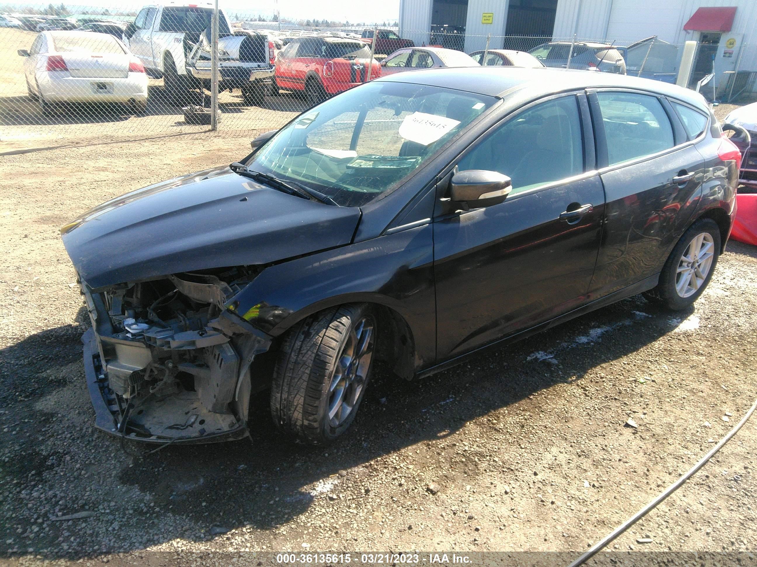 2016 Ford Focus Se vin: 1FADP3K25GL315758