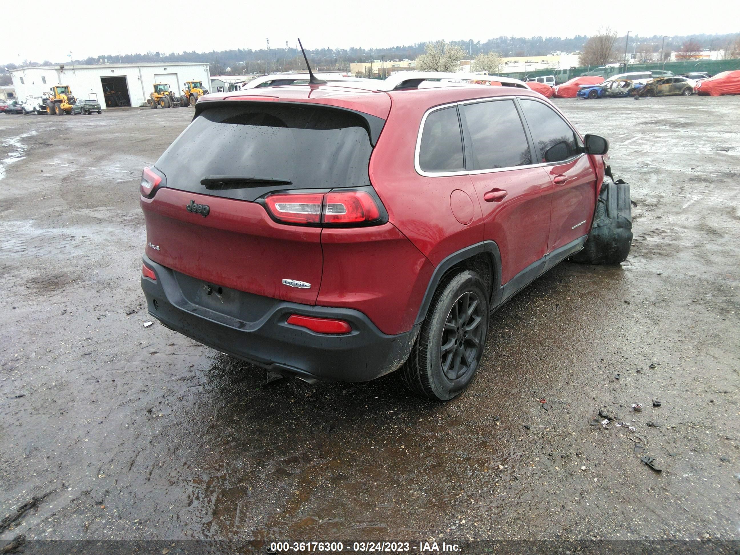 2014 Jeep Cherokee Latitude vin: 1C4PJMCS6EW125119