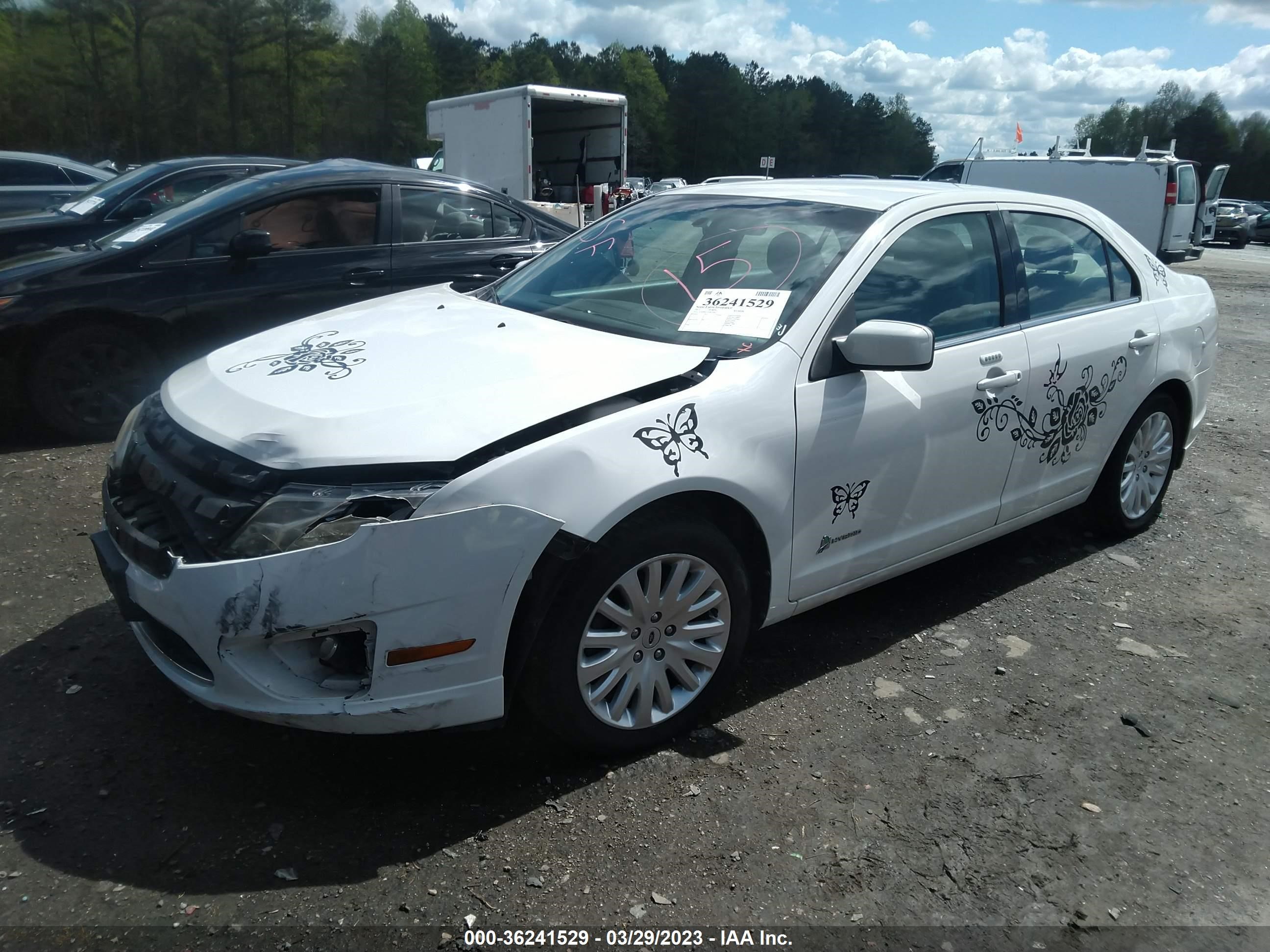 2012 Ford Fusion Hybrid vin: 3FADP0L32CR350811