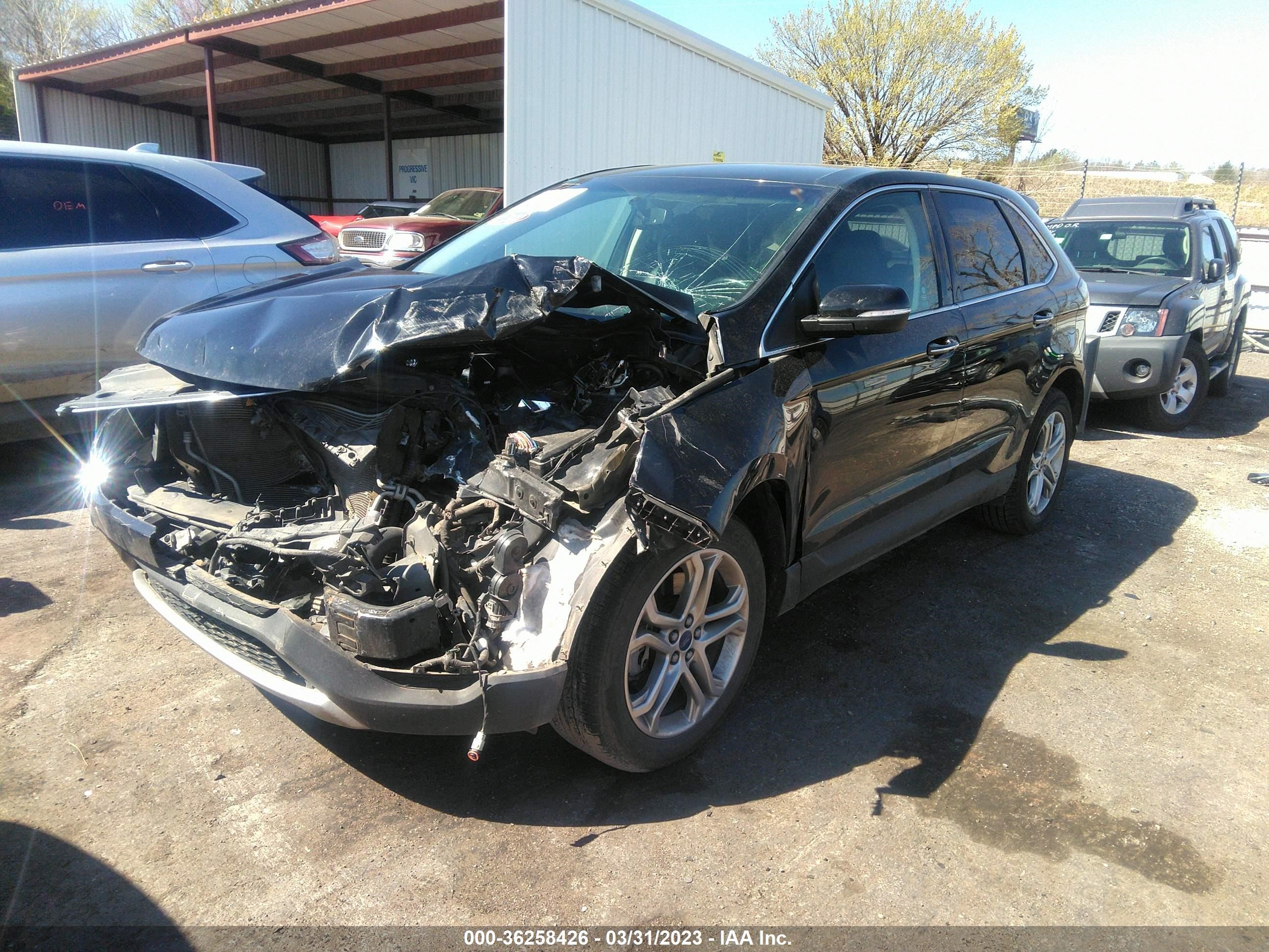 2018 Ford Edge Titanium vin: 2FMPK4K94JBB04305