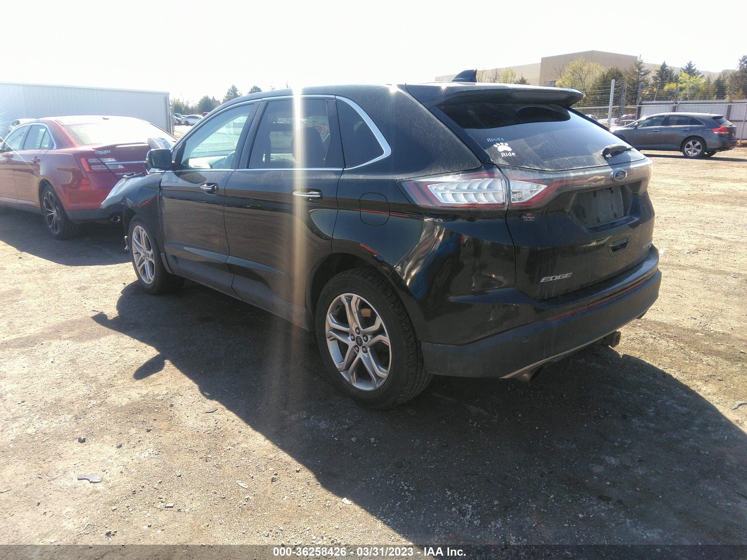 2018 Ford Edge Titanium vin: 2FMPK4K94JBB04305