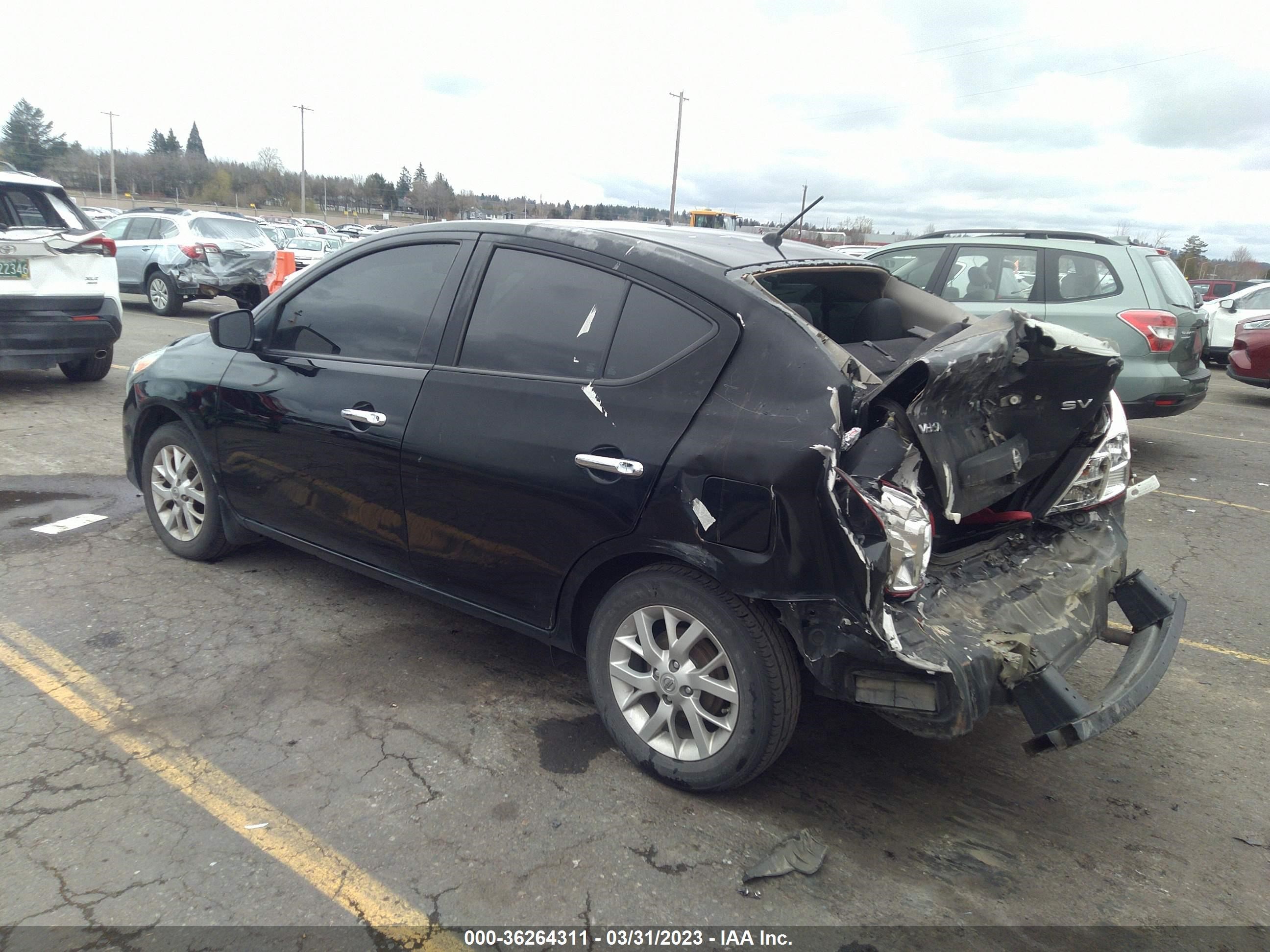 2016 Nissan Versa 1.6 Sv vin: 3N1CN7AP2GL897695