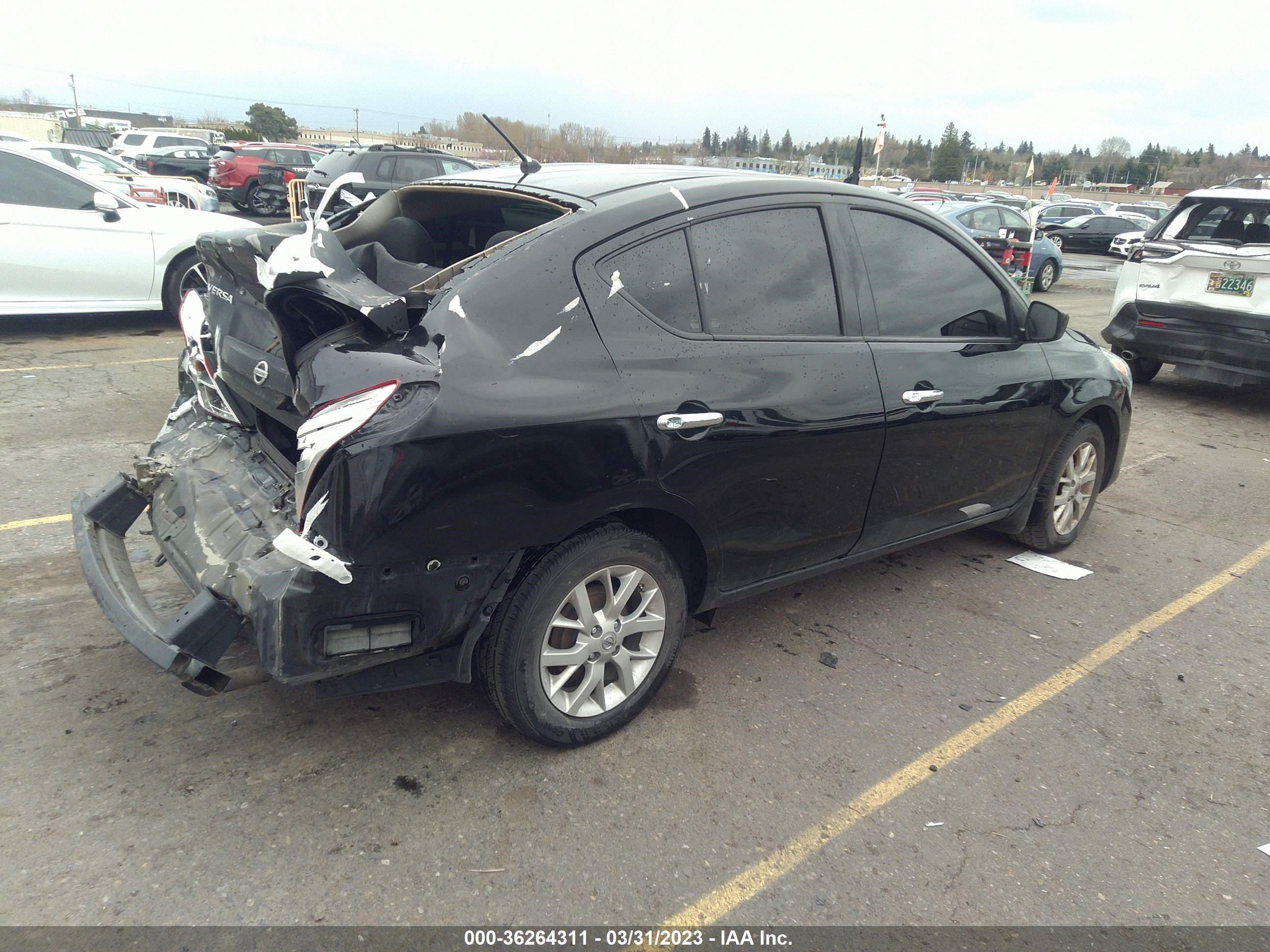 2016 Nissan Versa 1.6 Sv vin: 3N1CN7AP2GL897695