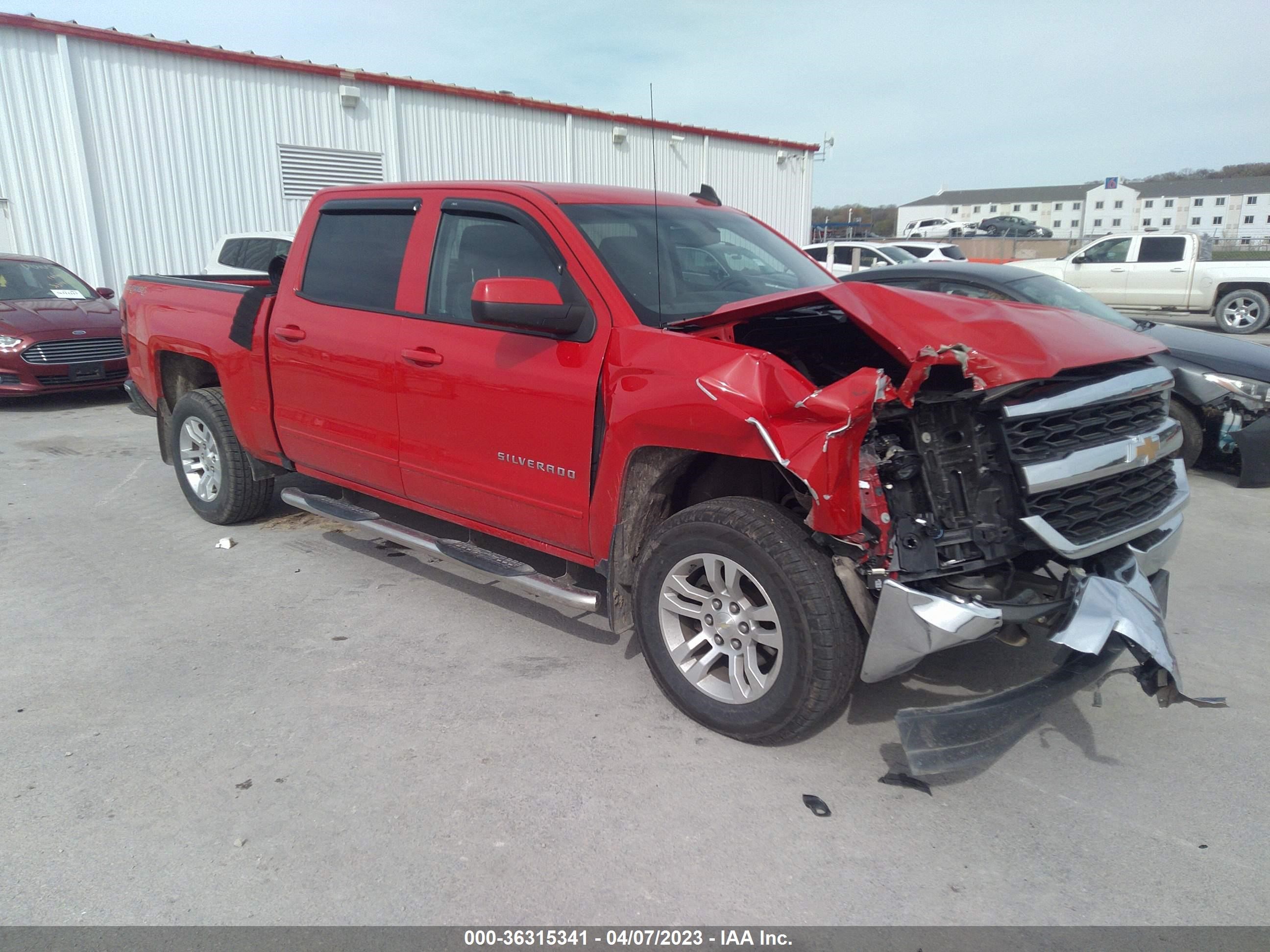 2017 Chevrolet Silverado 1500 1Lt vin: 3GCUKREC2HG438805