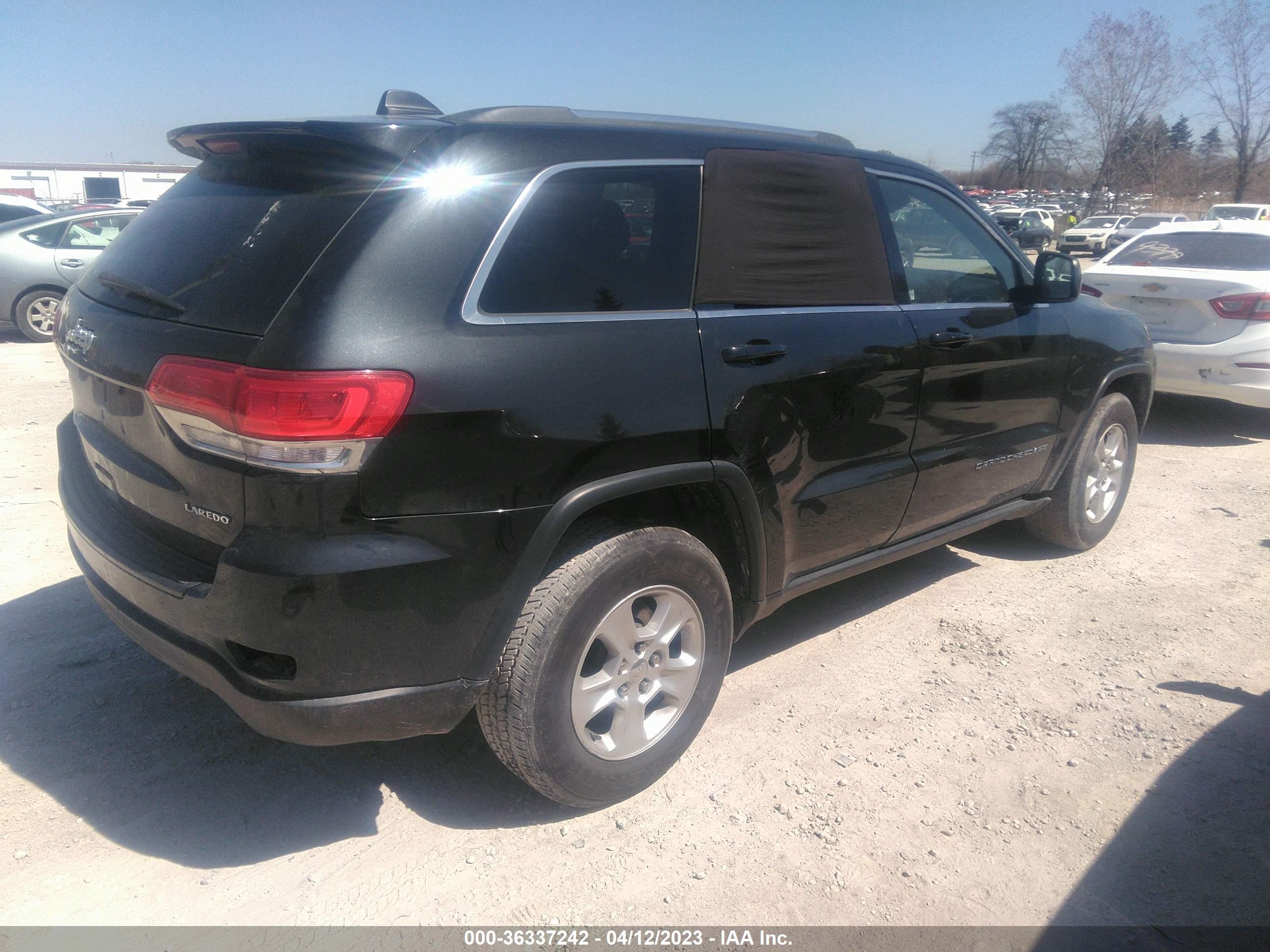 2014 Jeep Grand Cherokee Laredo vin: 1C4RJFAG3EC119606