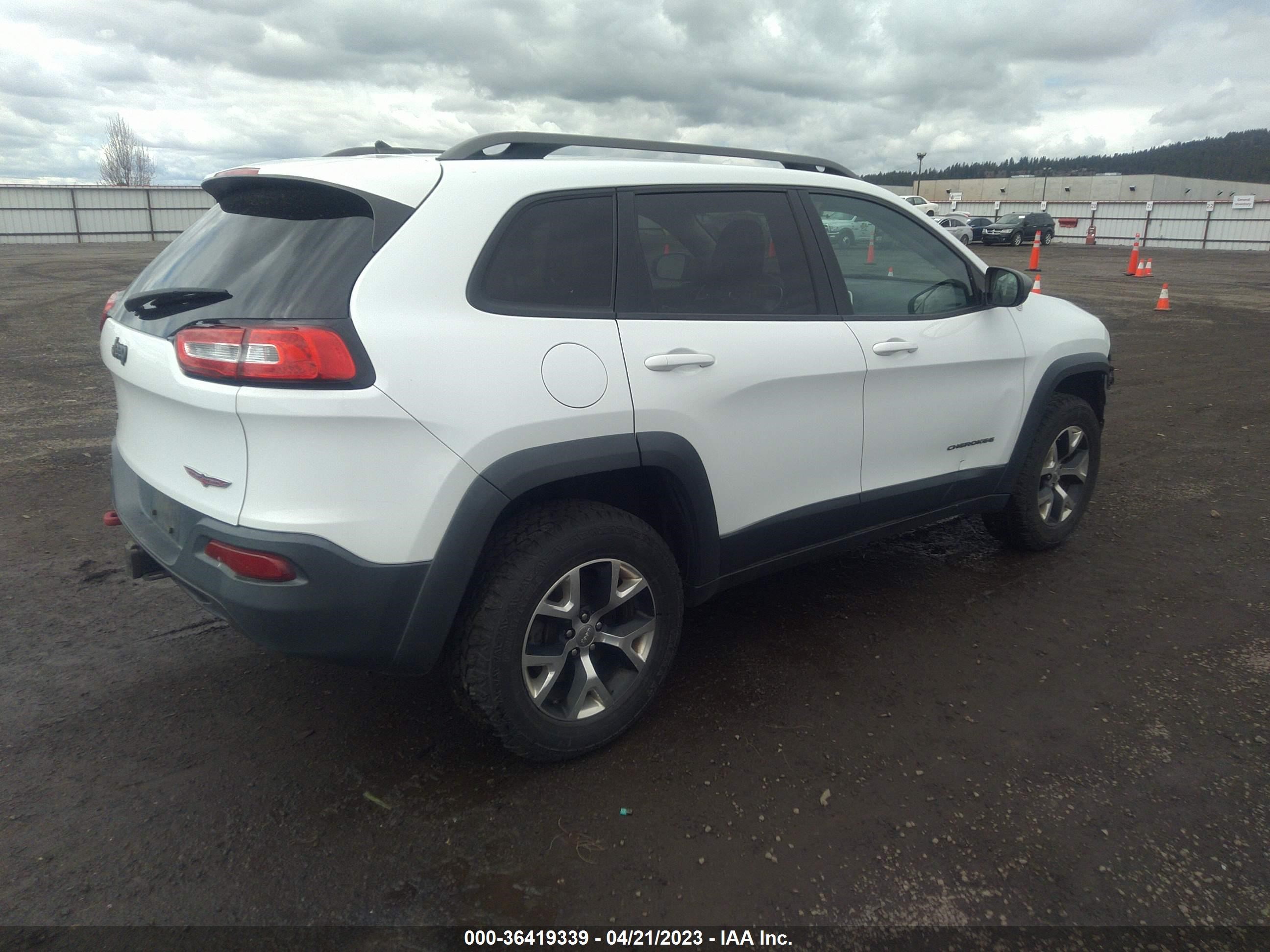 2014 Jeep Cherokee Trailhawk vin: 1C4PJMBS9EW255171