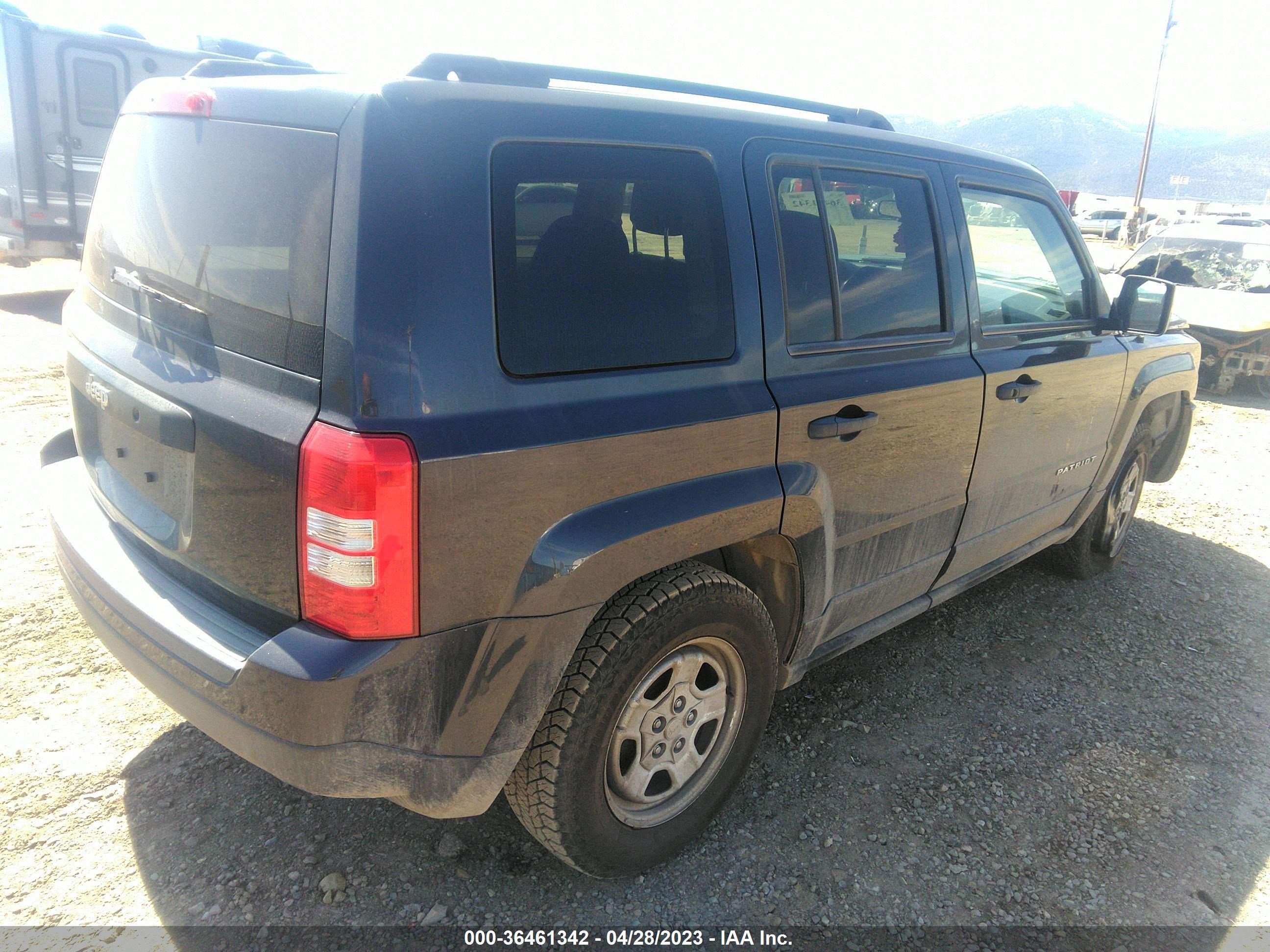 2015 Jeep Patriot Sport vin: 1C4NJPBA8FD305040