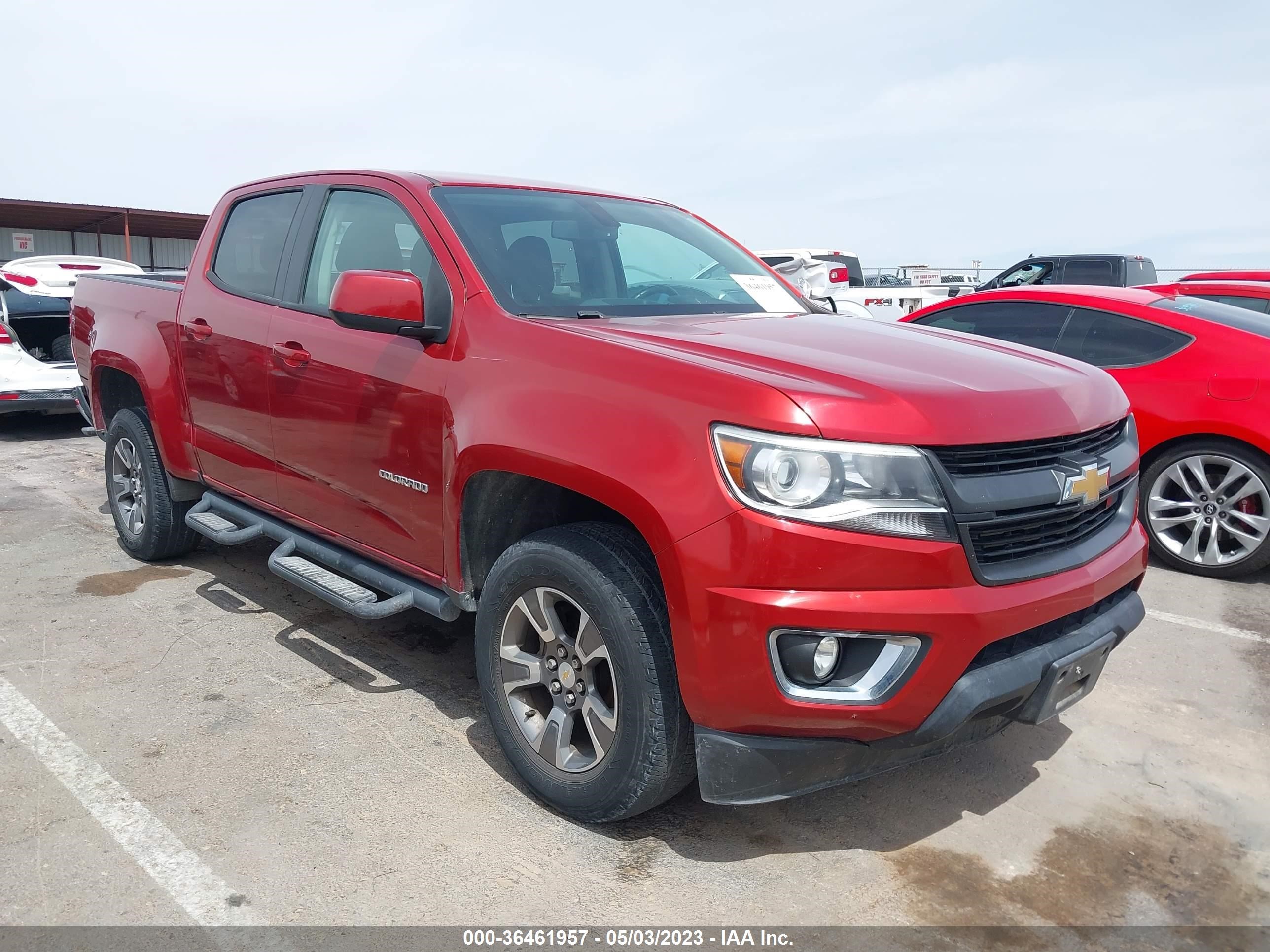 2016 Chevrolet Colorado 2Wd Z71 vin: 1GCGSDE3XG1208815