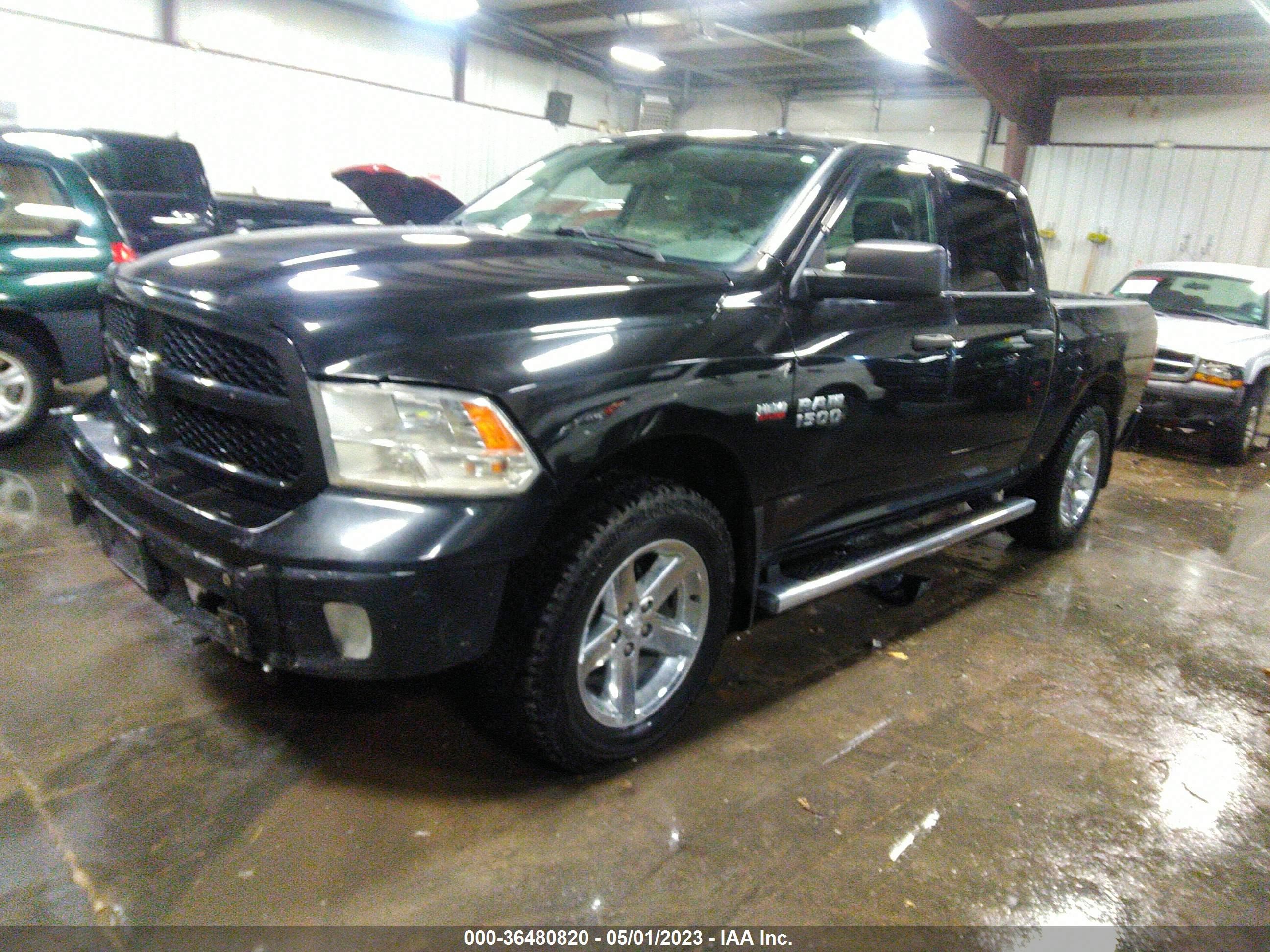 2017 Ram 1500 Express 4X4 5'7" Box vin: 3C6RR7KT3HG523492