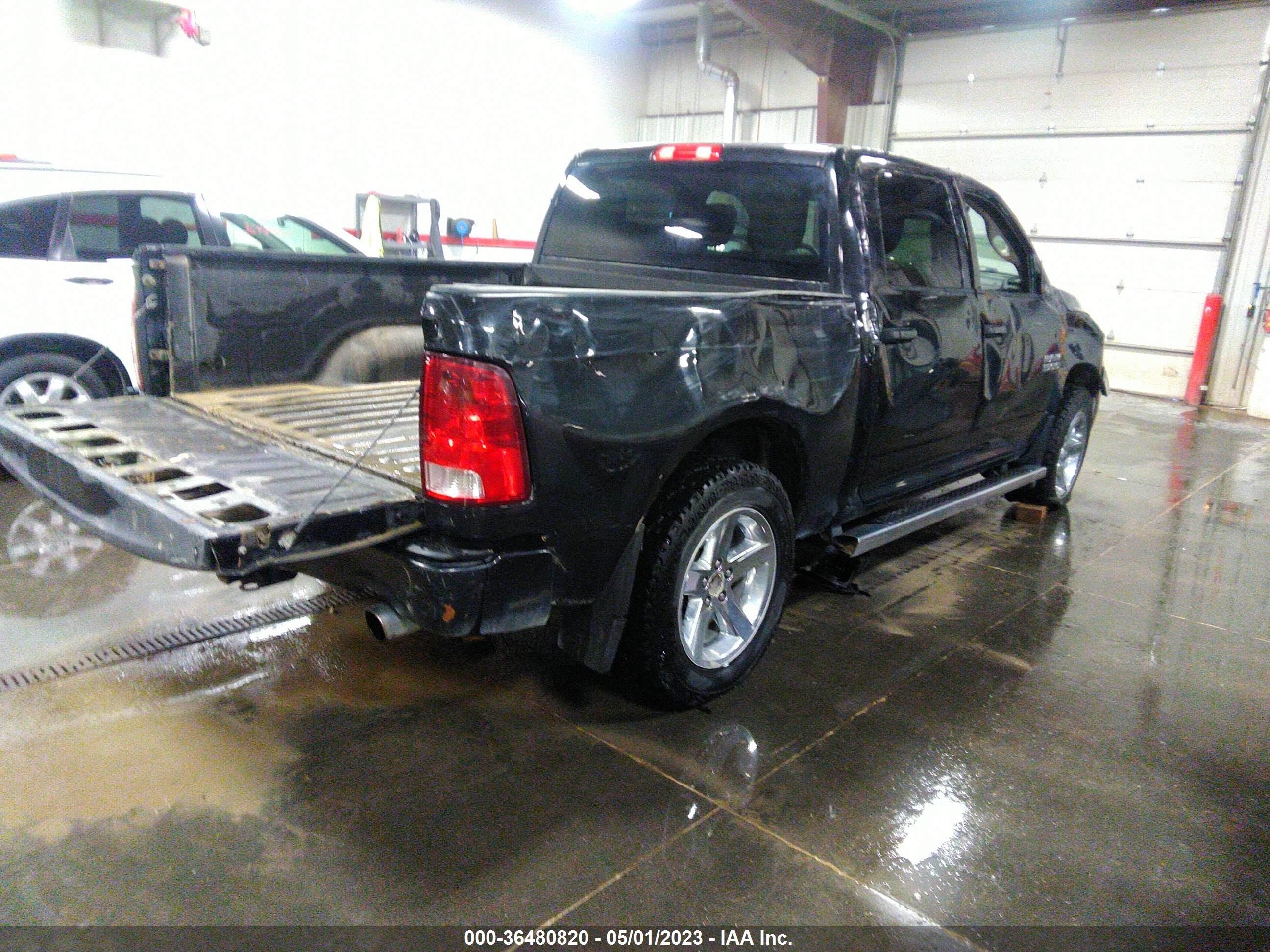 2017 Ram 1500 Express 4X4 5'7" Box vin: 3C6RR7KT3HG523492