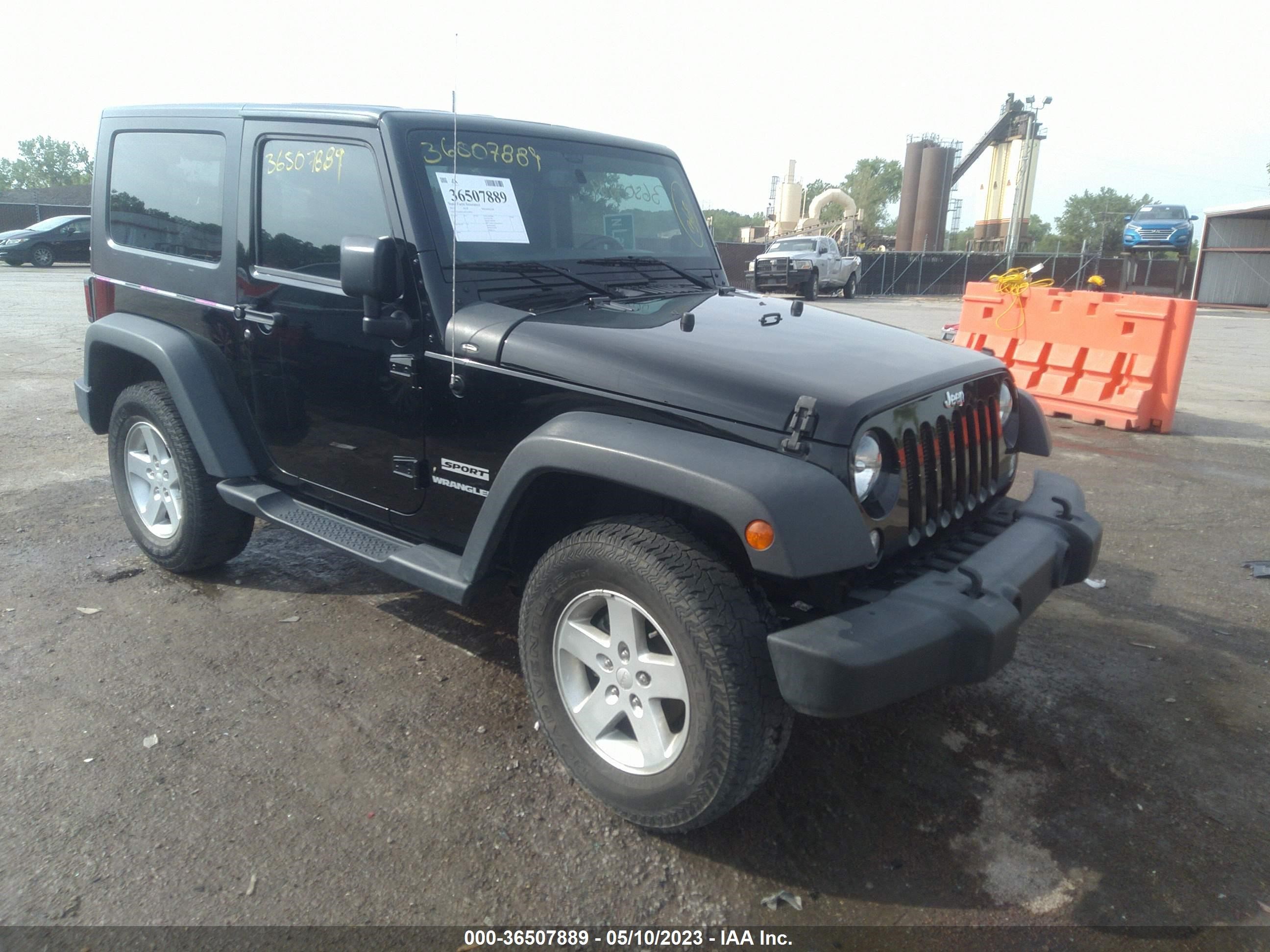 2015 Jeep Wrangler Sport vin: 1C4AJWAGXFL679945